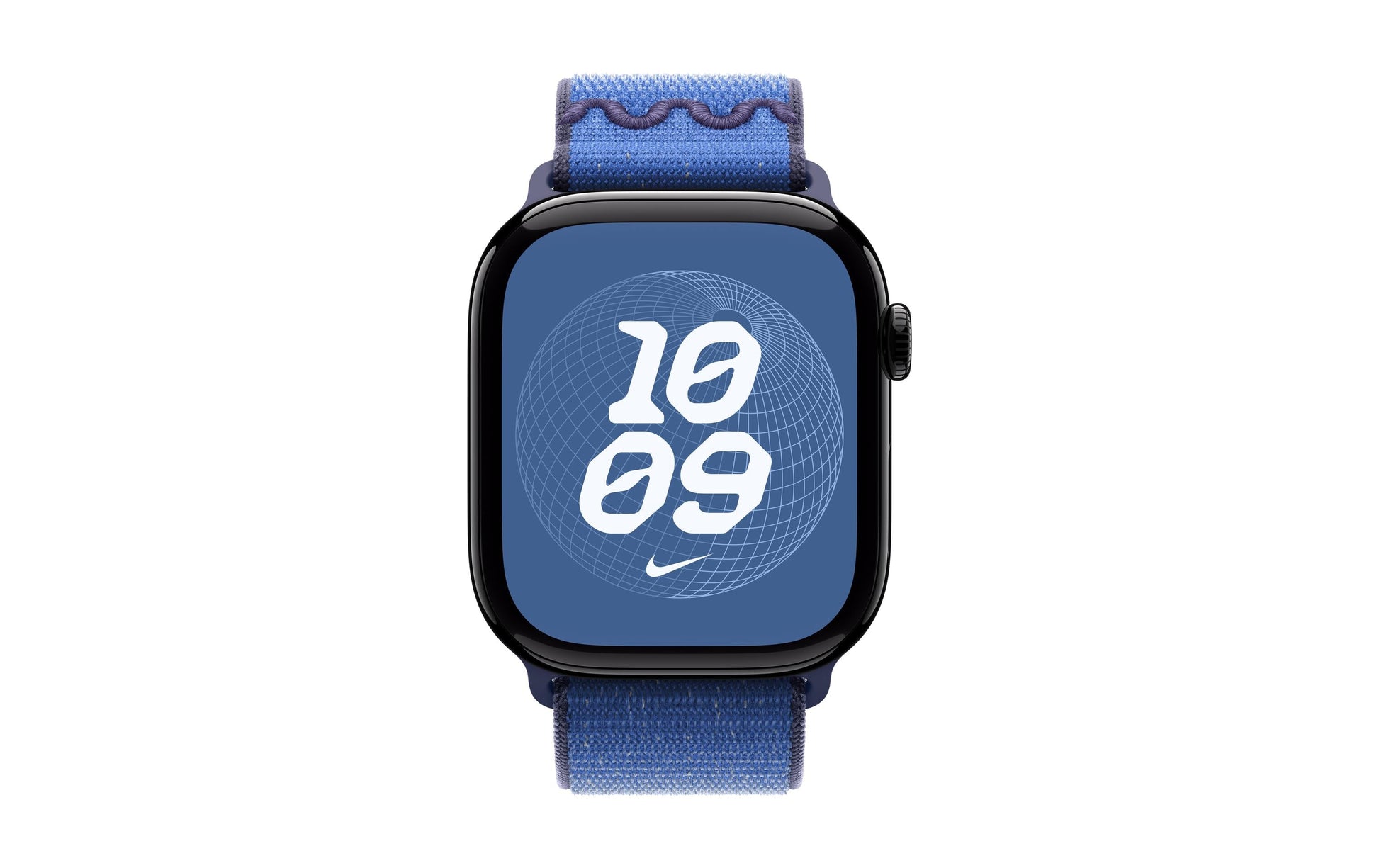 Apple Nike Sport Loop – Armband – für Apple Watch 46 mm, Blau, One Size