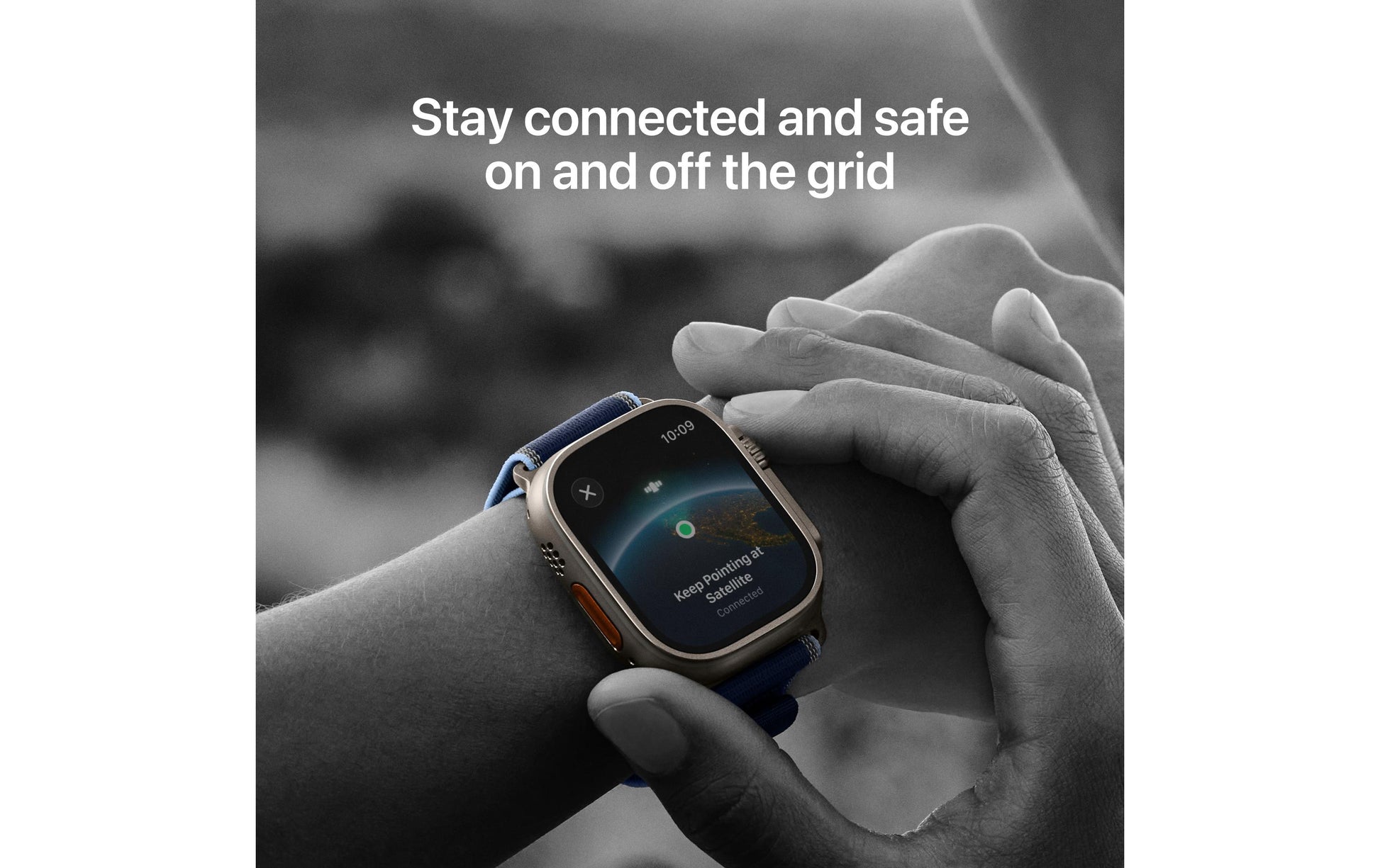 Apple Watch Ultra 3 (2025) – Smartwatch – 49 mm, LTE, OLED, Saphirglas, 100 m, Natürliches Titan, M/L