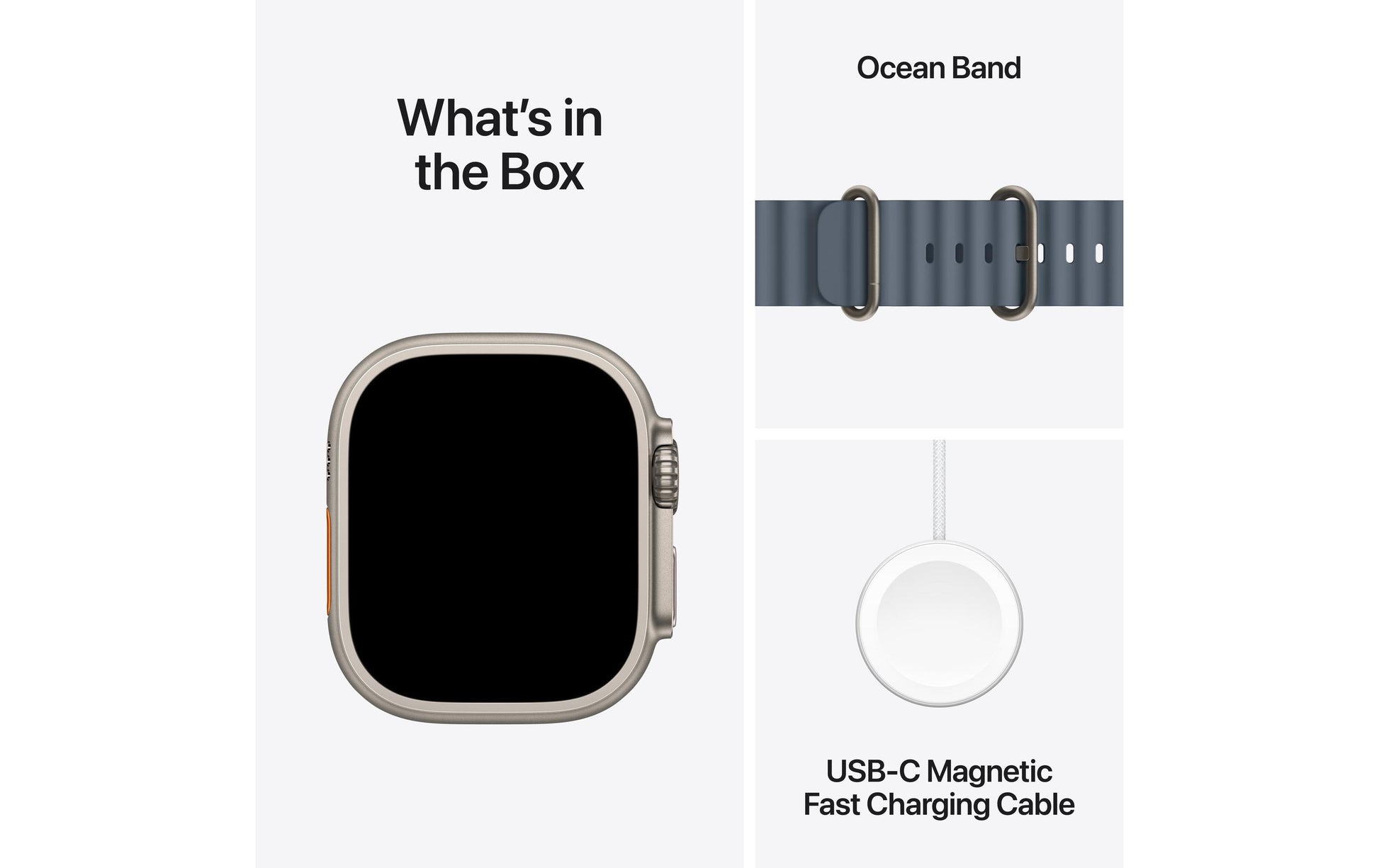 Apple Watch Ultra 3 (2025) – Smartwatch – 49 mm, GPS, OLED, Saphirglas, 100 m, Natürliches Titan