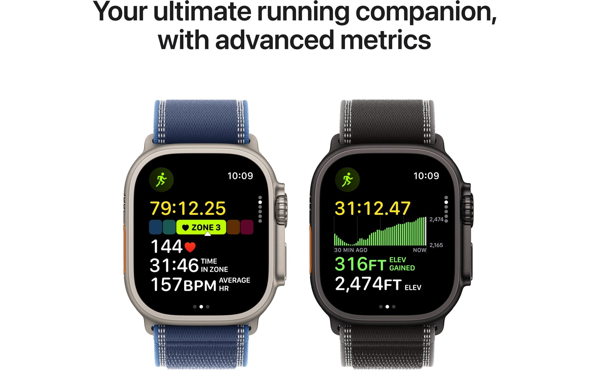 Apple Watch Ultra 3 (2025) – Smartwatch – 49 mm, LTE, OLED, Saphirglas, 100 m, Natürliches Titan, M/L