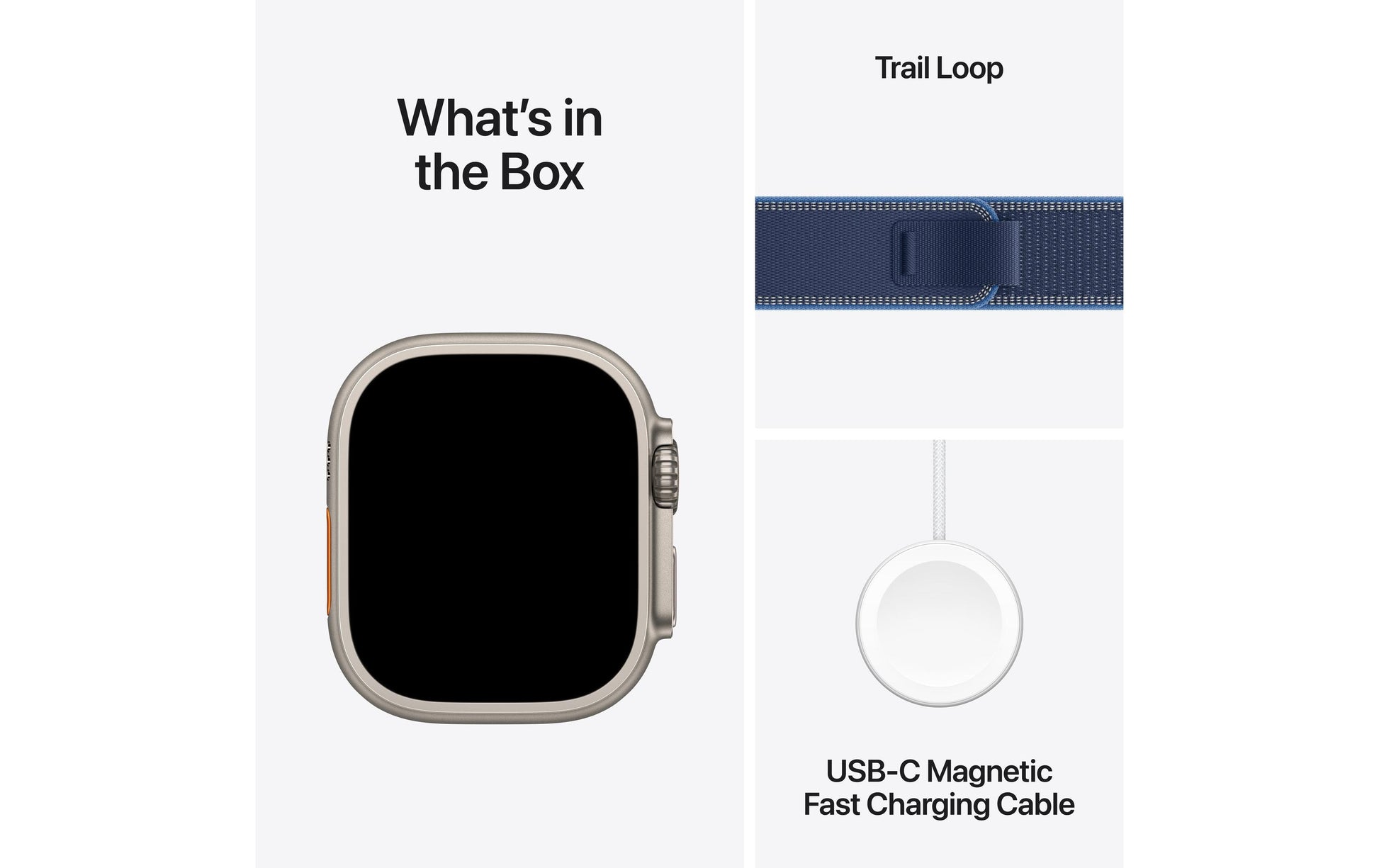 Apple Watch Ultra 3 (2025) – Smartwatch – 49 mm, LTE, OLED, Saphirglas, 100 m, Natürliches Titan, M/L