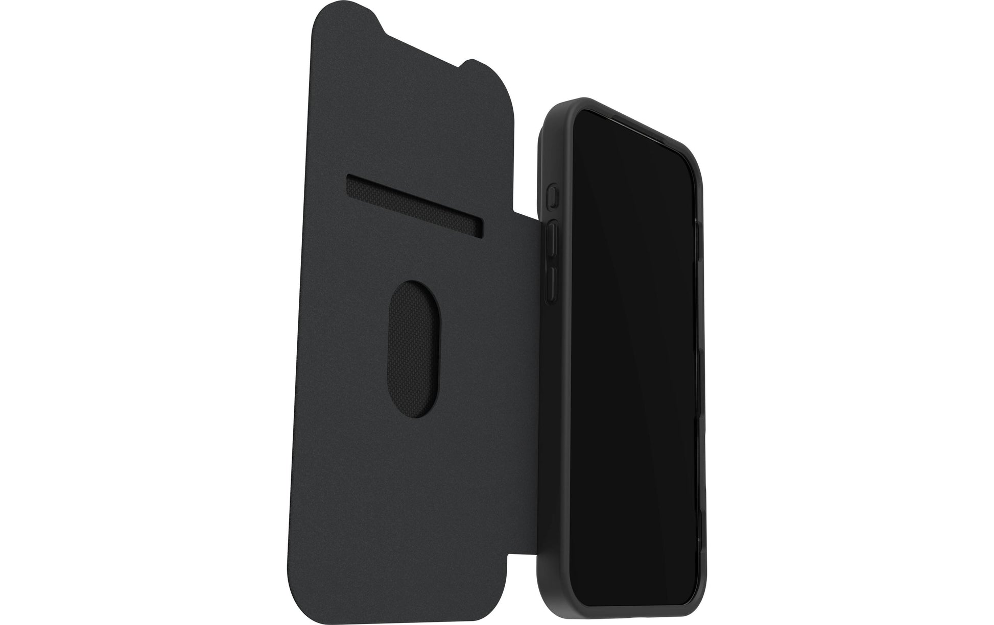 OtterBox Booklet-Hülle React – für Apple iPhone 17 Pro Max – schwarz – MagSafe-kompatibel, mit Kartenfach