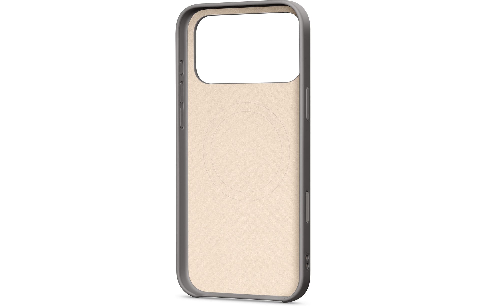 Apple Backcover – für Apple iPhone 17 Pro Max – grau – MagSafe kompatibel, mit Kordel