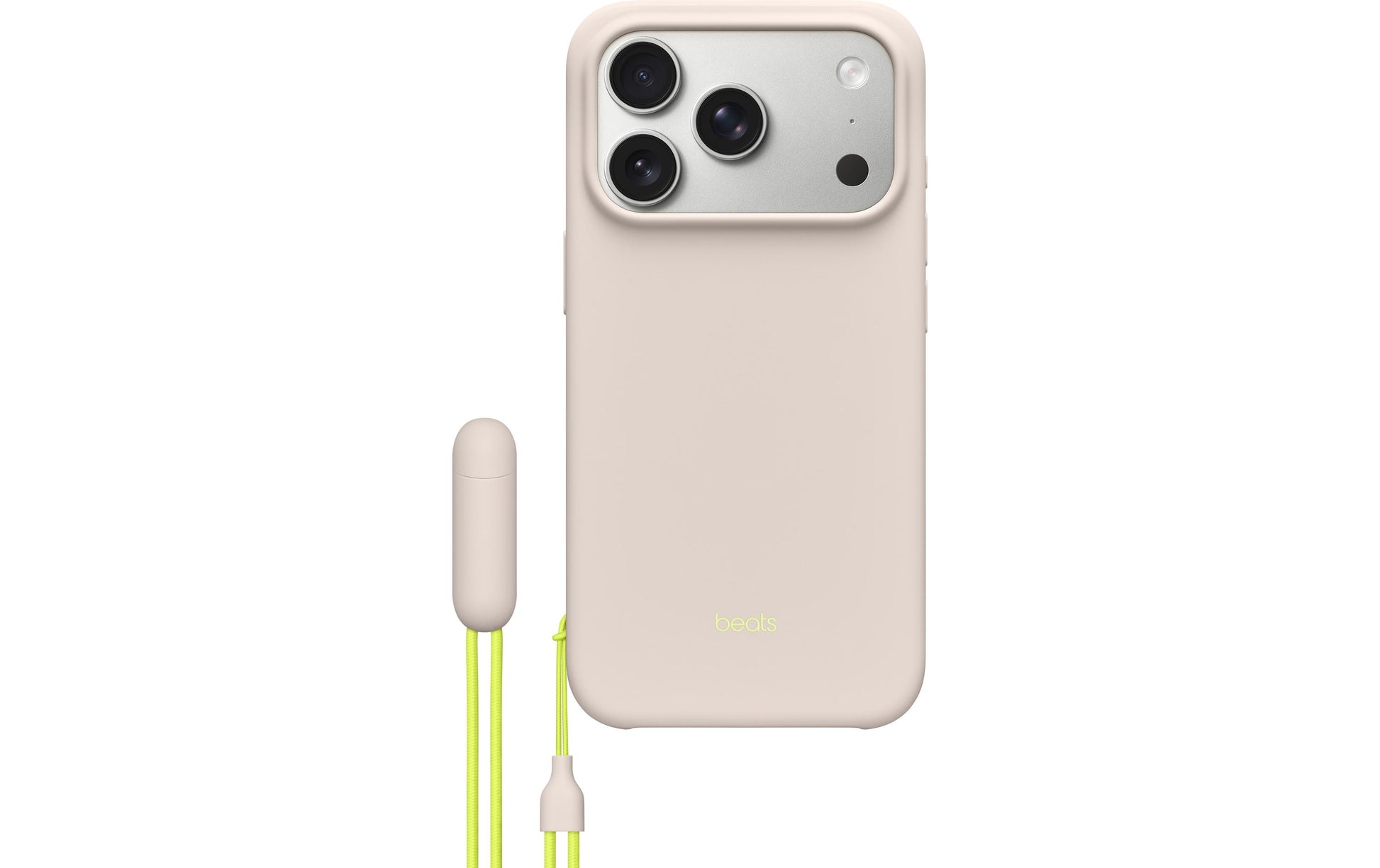 Apple Backcover – für Apple iPhone 17 Pro – beige – PC – MagSafe-kompatibel, mit Ständer