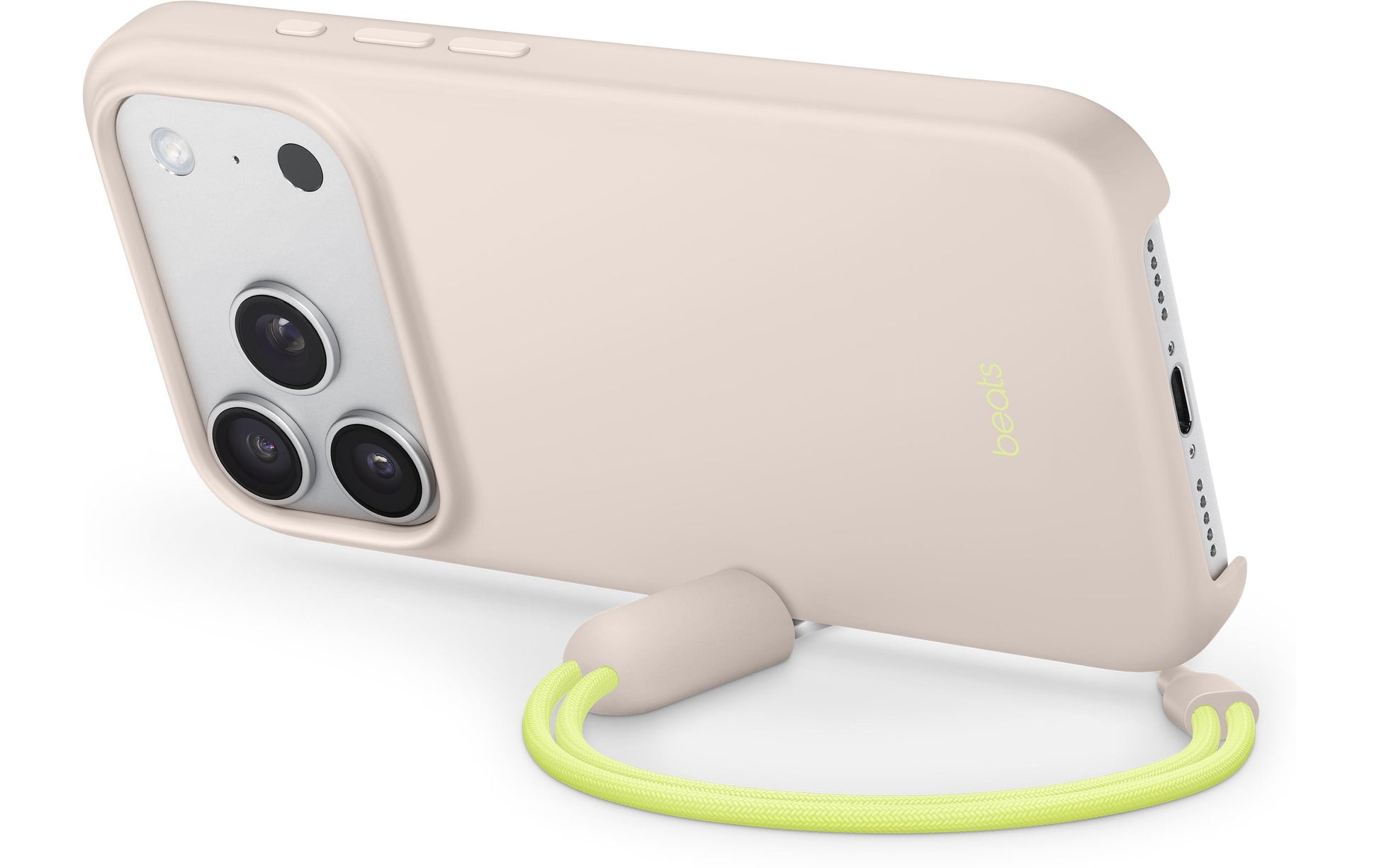 Apple Backcover – für Apple iPhone 17 Pro – beige – PC – MagSafe-kompatibel, mit Ständer