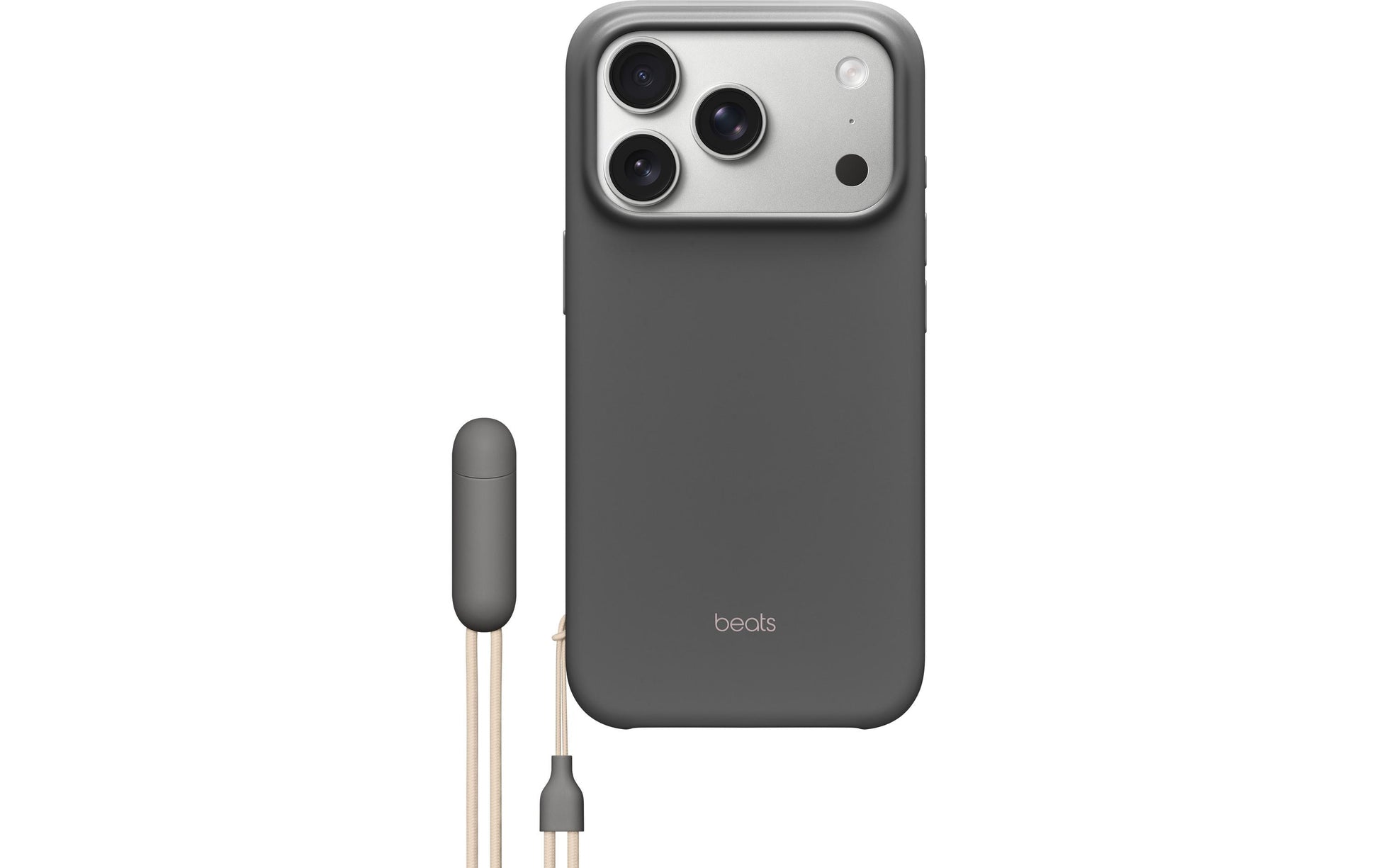 Apple Backcover Beats – für Apple iPhone 17 Pro – grau – MagSafe-kompatibel