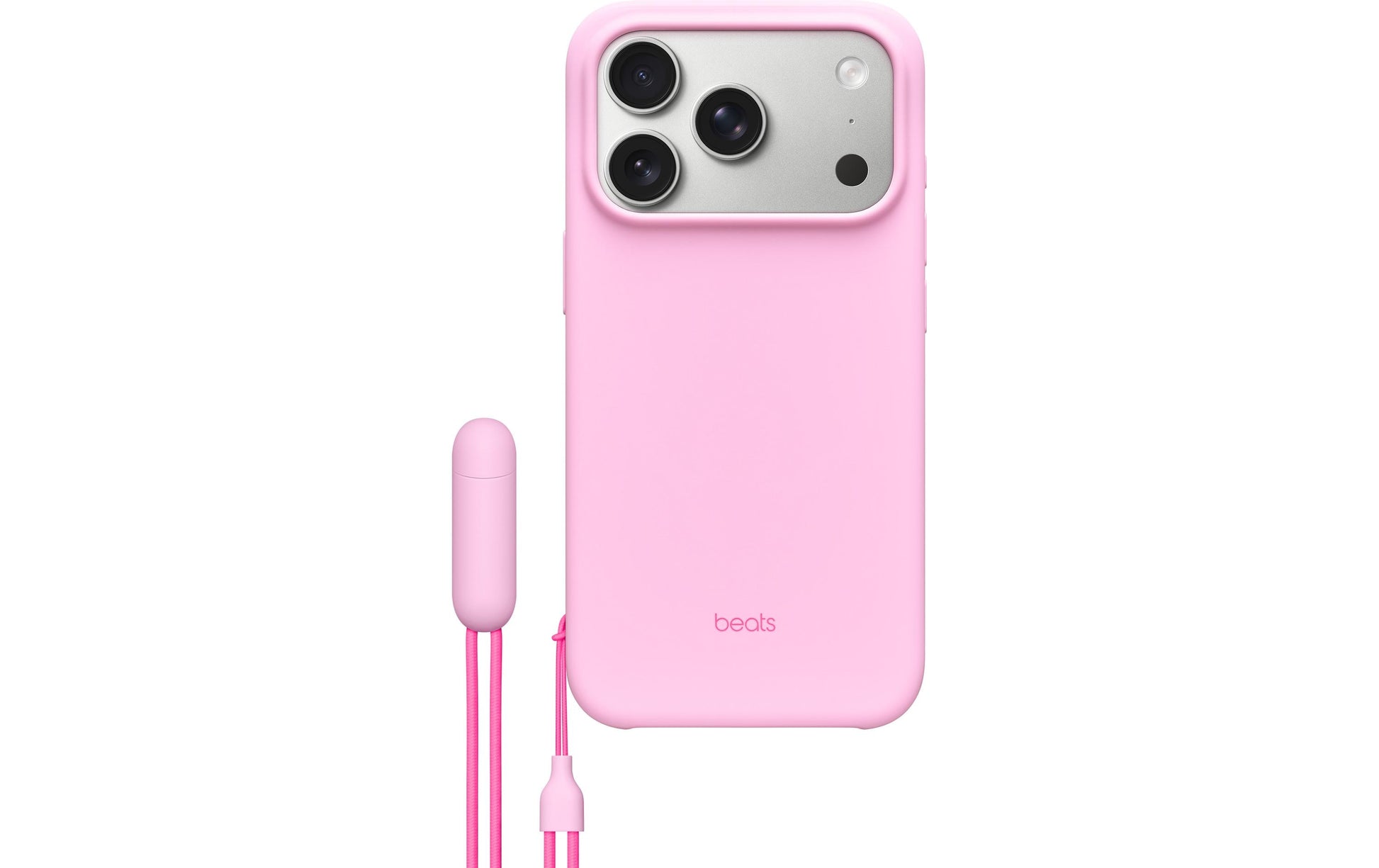 Apple Backcover – für Apple iPhone 17 Pro – rosa – PC – mit Ständer