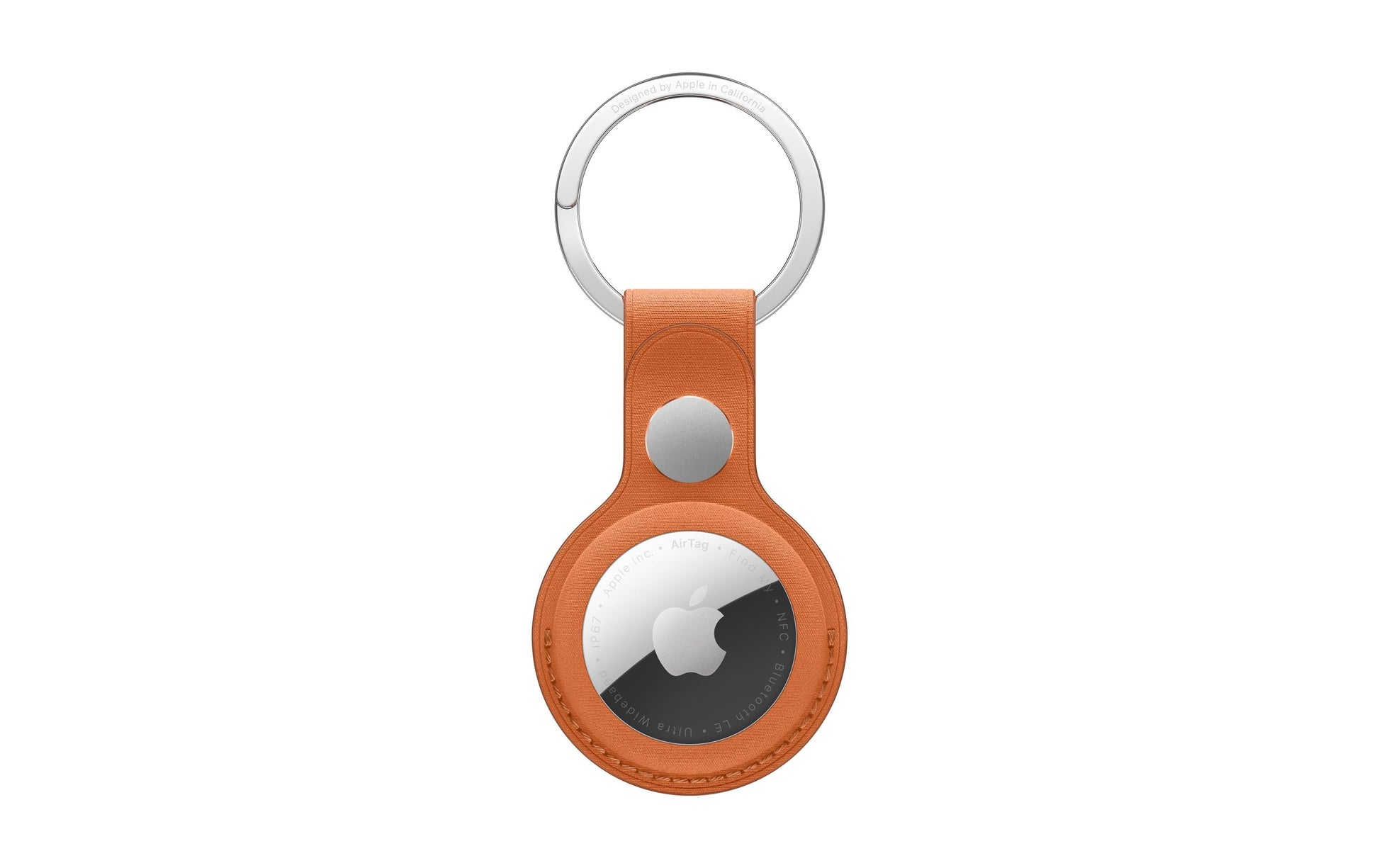 Apple AirTag FineWoven Schlüsselanhänger – orange