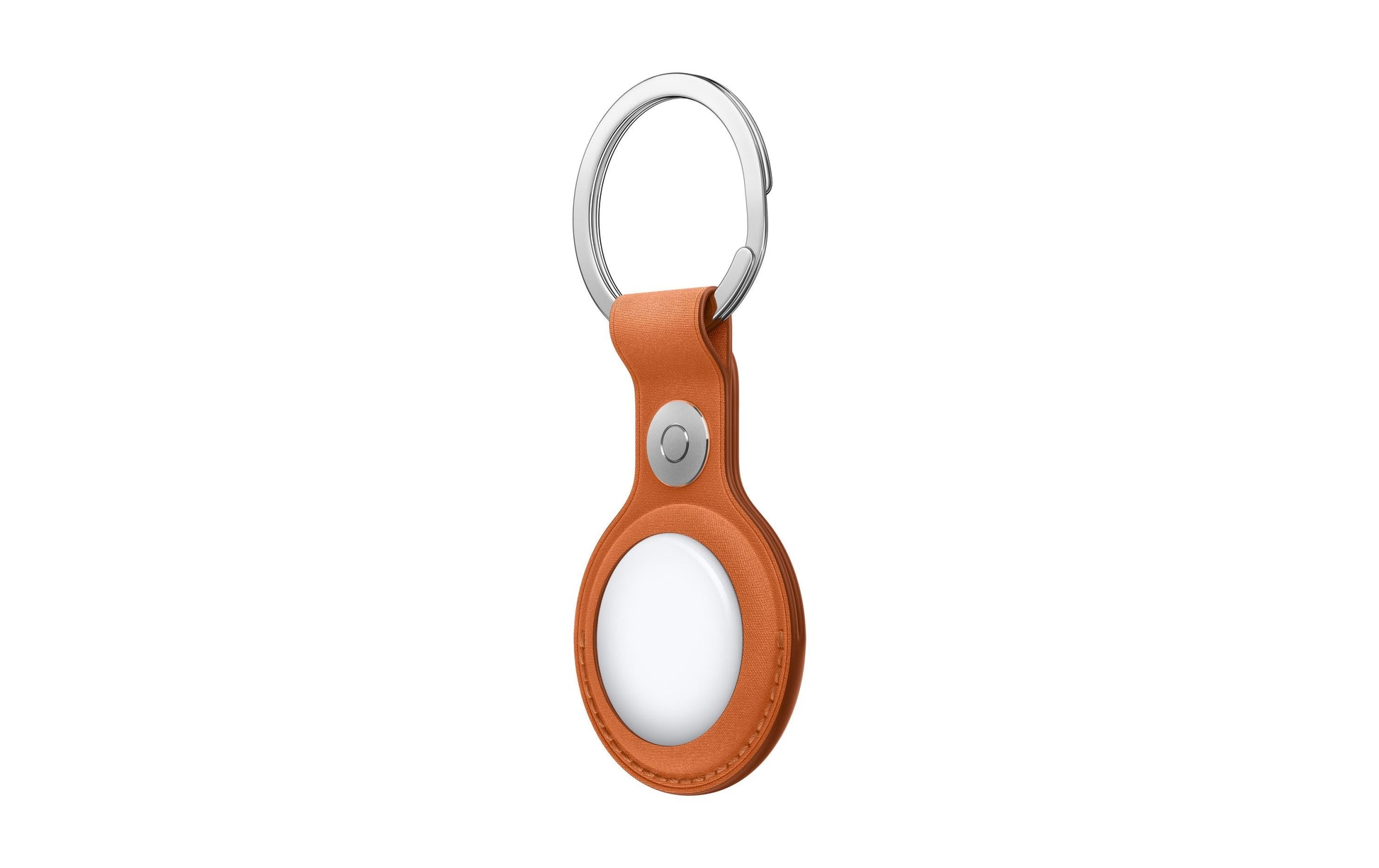 Apple AirTag FineWoven Schlüsselanhänger – orange