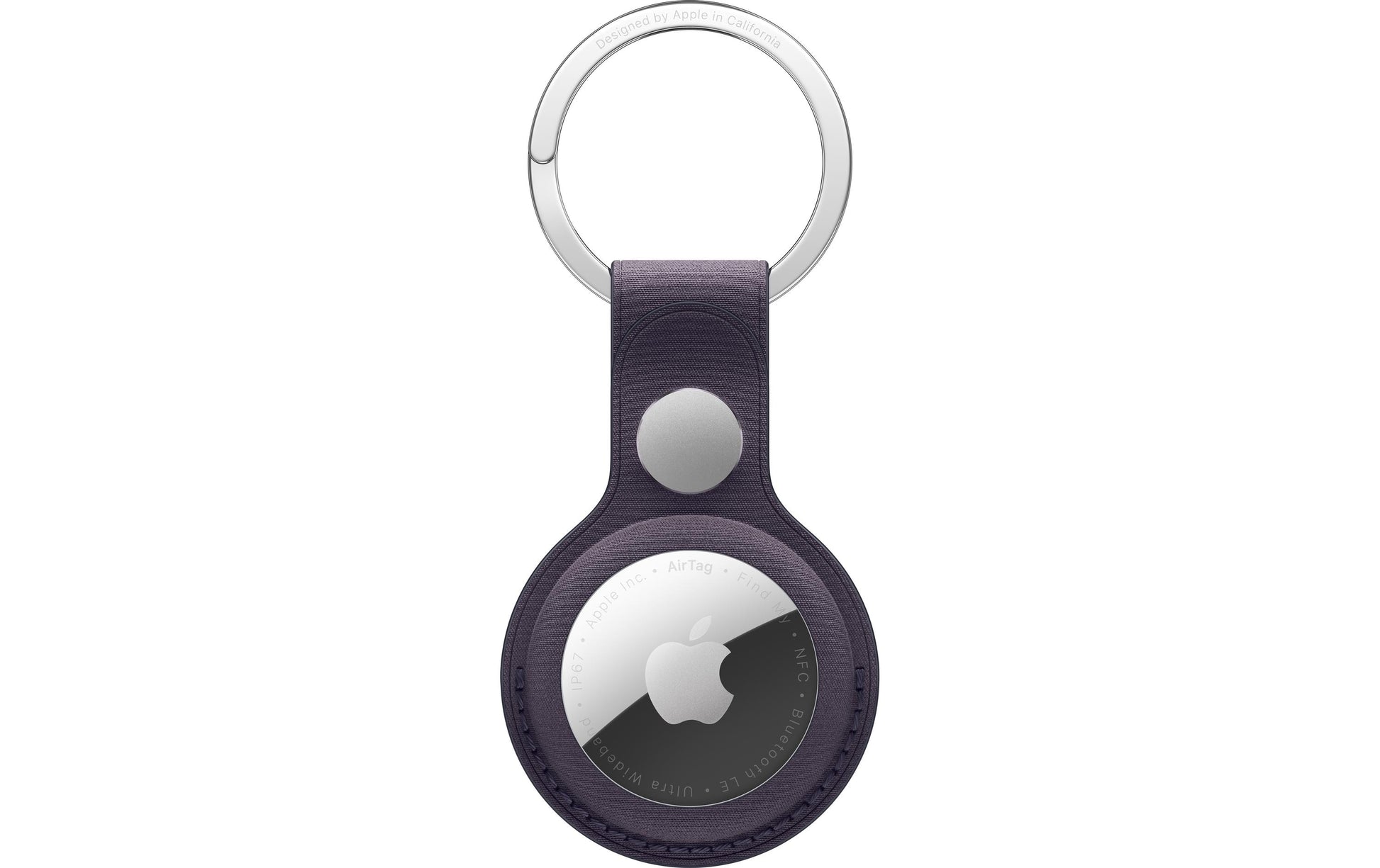 Apple FineWoven Schlüsselanhänger – violett – für AirTag