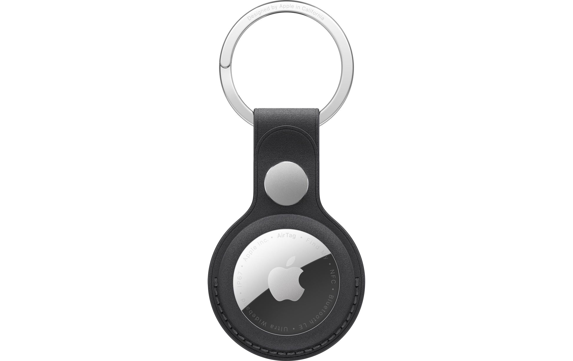 Apple AirTag Schlüsselanhänger FineWoven – schwarz