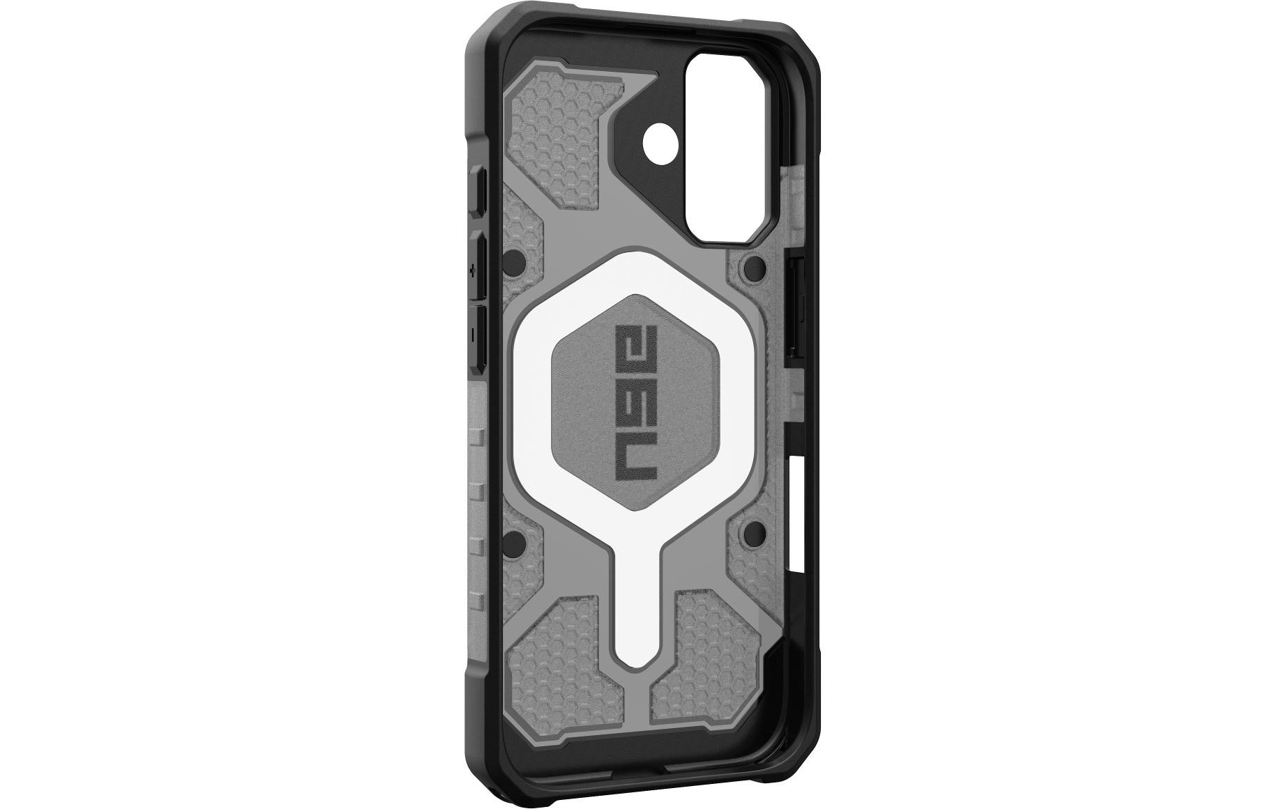 Urban Armor Gear Backcover Pathfinder MS – für Apple iPhone 17 – Asche/Schwarz – TPU – MagSafe-kompatibel