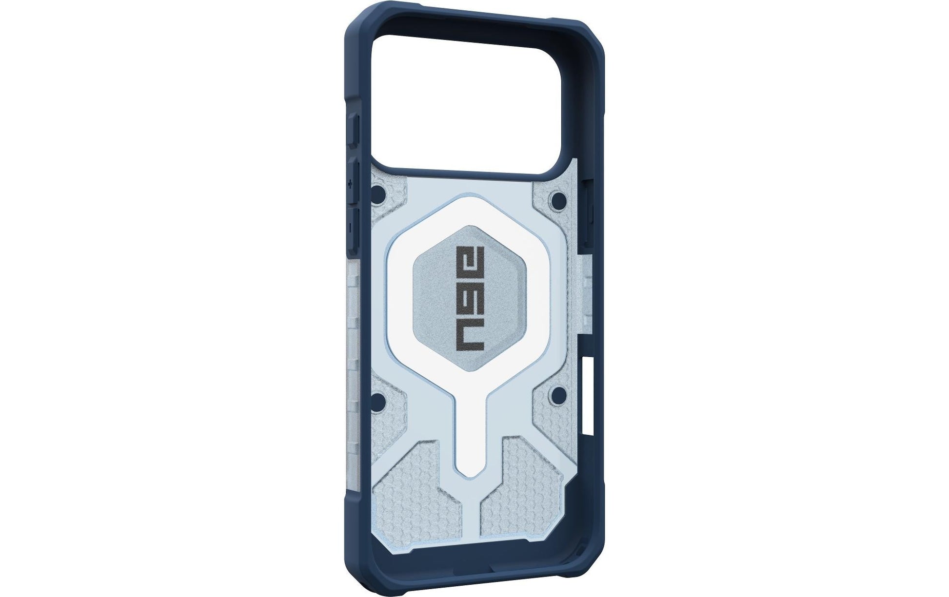 Urban Armor Gear Backcover – für Apple iPhone 17 Pro Max – hellblau/transparent – MagSafe-kompatibel