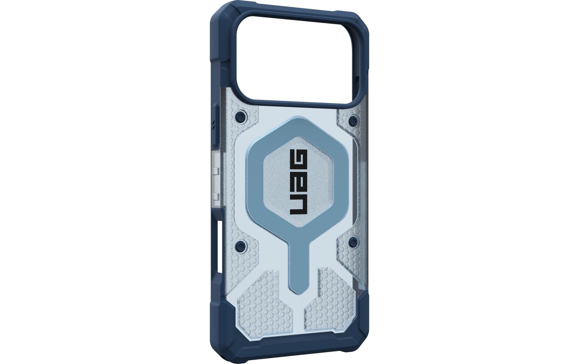 Urban Armor Gear Backcover – für Apple iPhone 17 Pro Max – hellblau/transparent – MagSafe-kompatibel