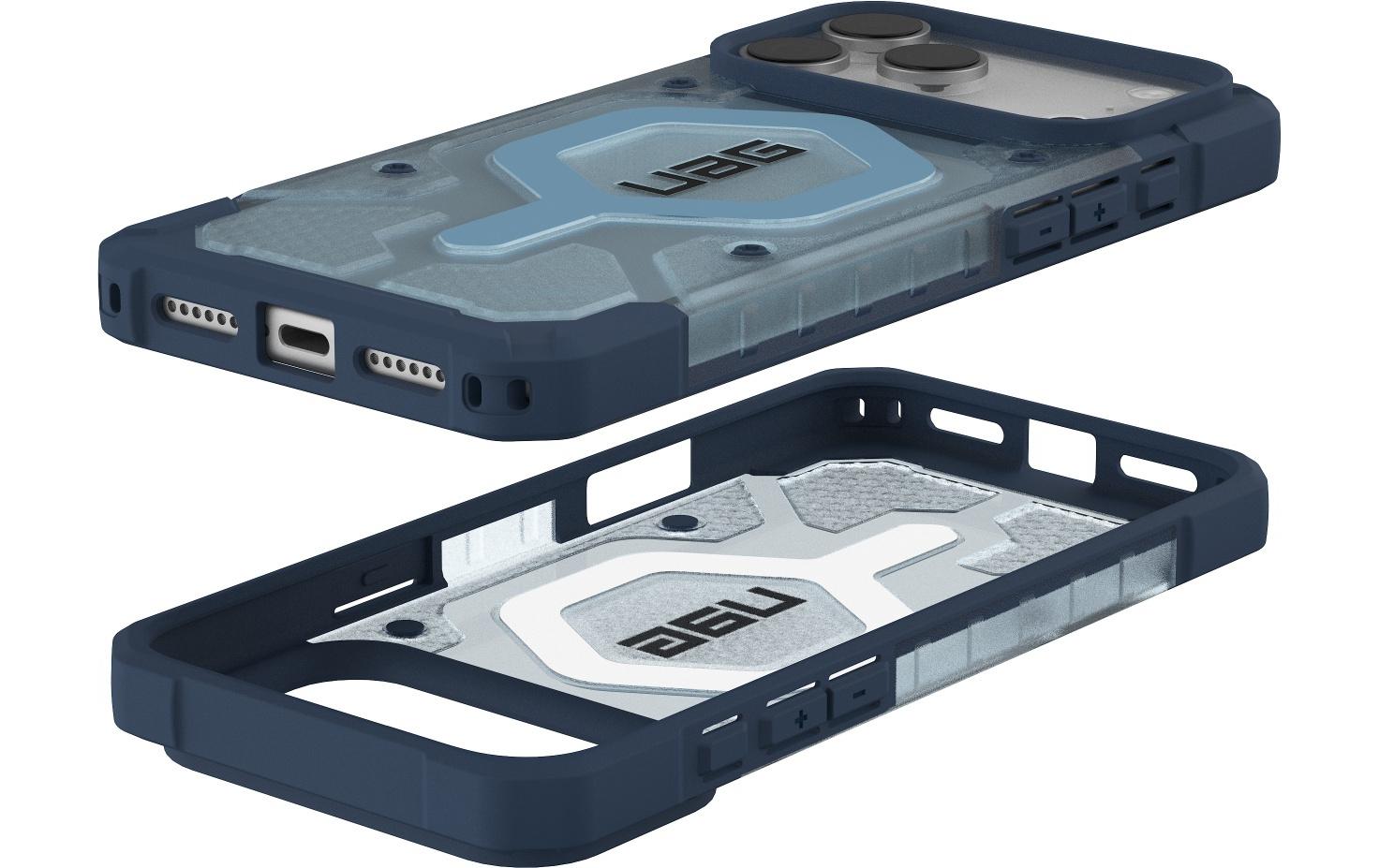 Urban Armor Gear Backcover – für Apple iPhone 17 Pro Max – hellblau/transparent – MagSafe-kompatibel
