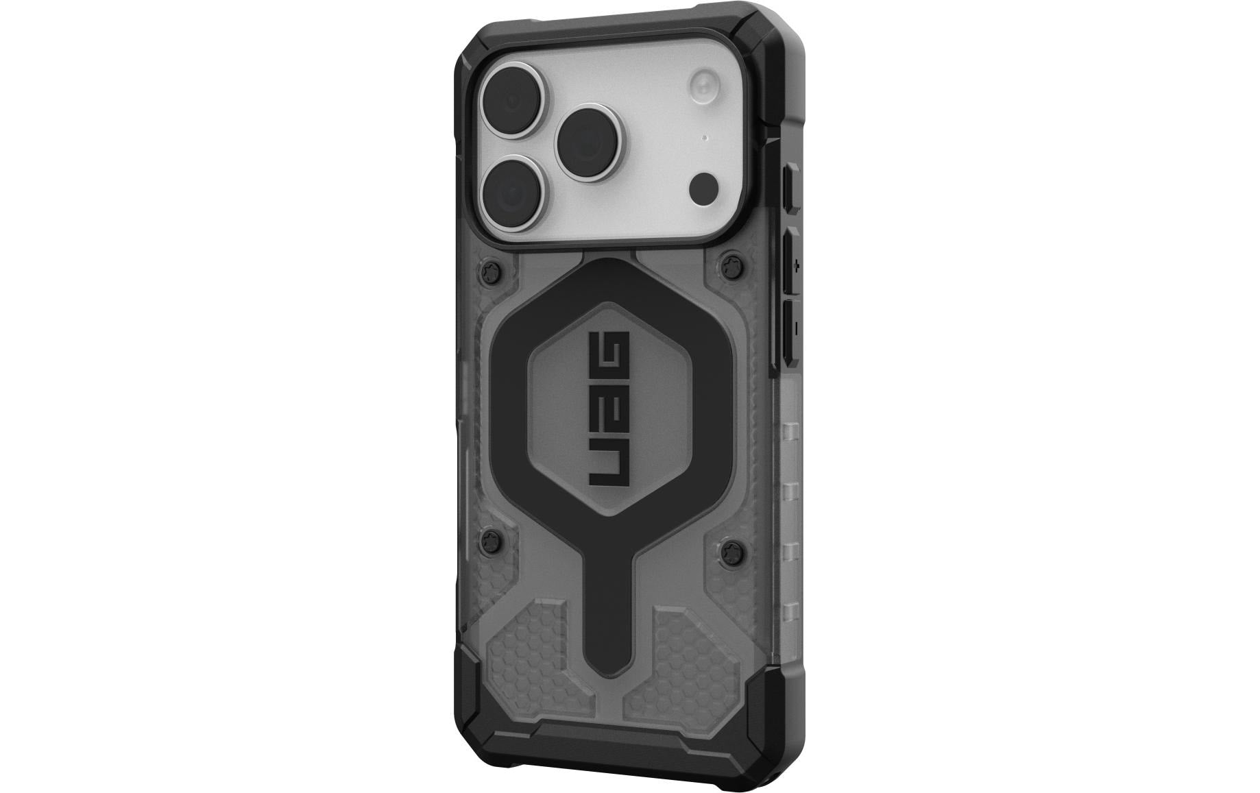Urban Armor Gear Backcover Pathfinder MS Pro – für Apple iPhone 17 Pro – Grau/Schwarz – MagSafe-kompatibel