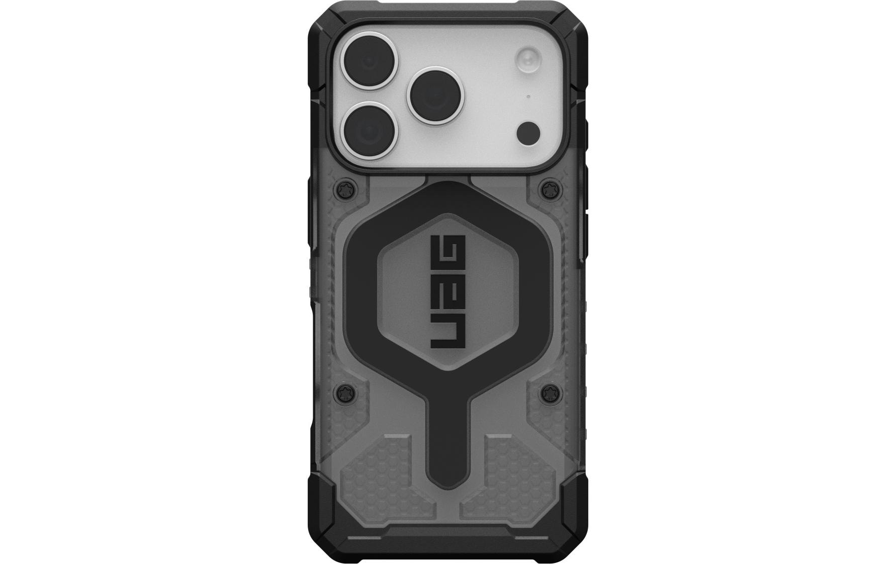 Urban Armor Gear Backcover Pathfinder MS Pro – für Apple iPhone 17 Pro – Grau/Schwarz – MagSafe-kompatibel