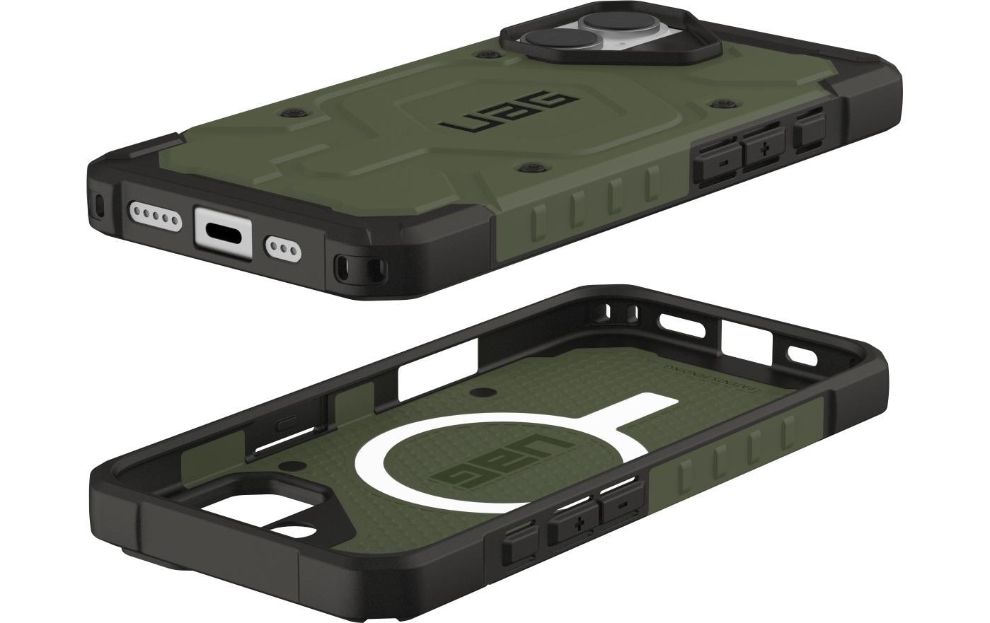 Urban Armor Gear UAG – Backcover Pathfinder MS – für Apple iPhone 17 – grün/schwarz – TPU