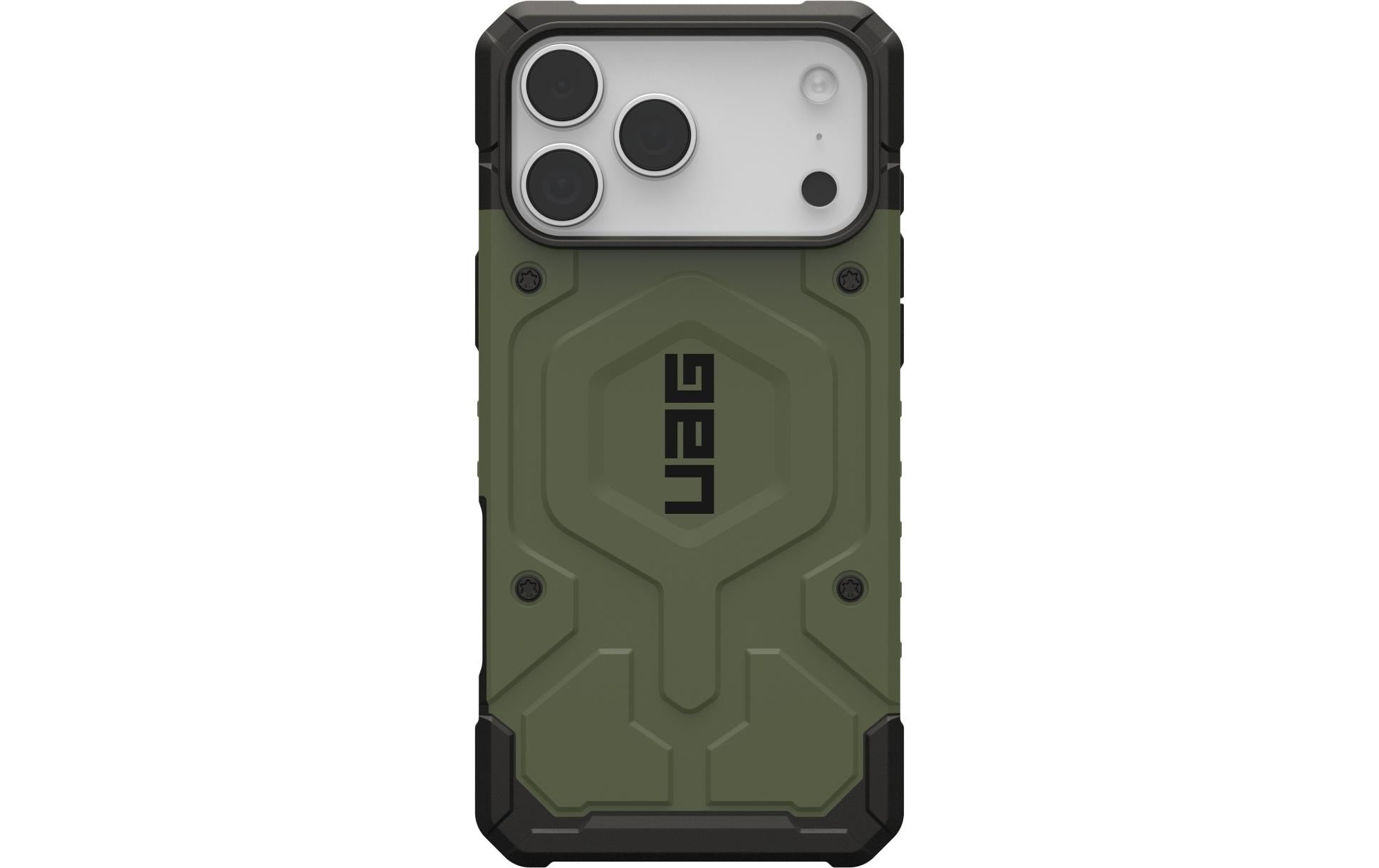 Urban Armor Gear Backcover Pathfinder – für Apple iPhone 17 Pro Max – olivgrün – TPU, MagSafe-kompatibel