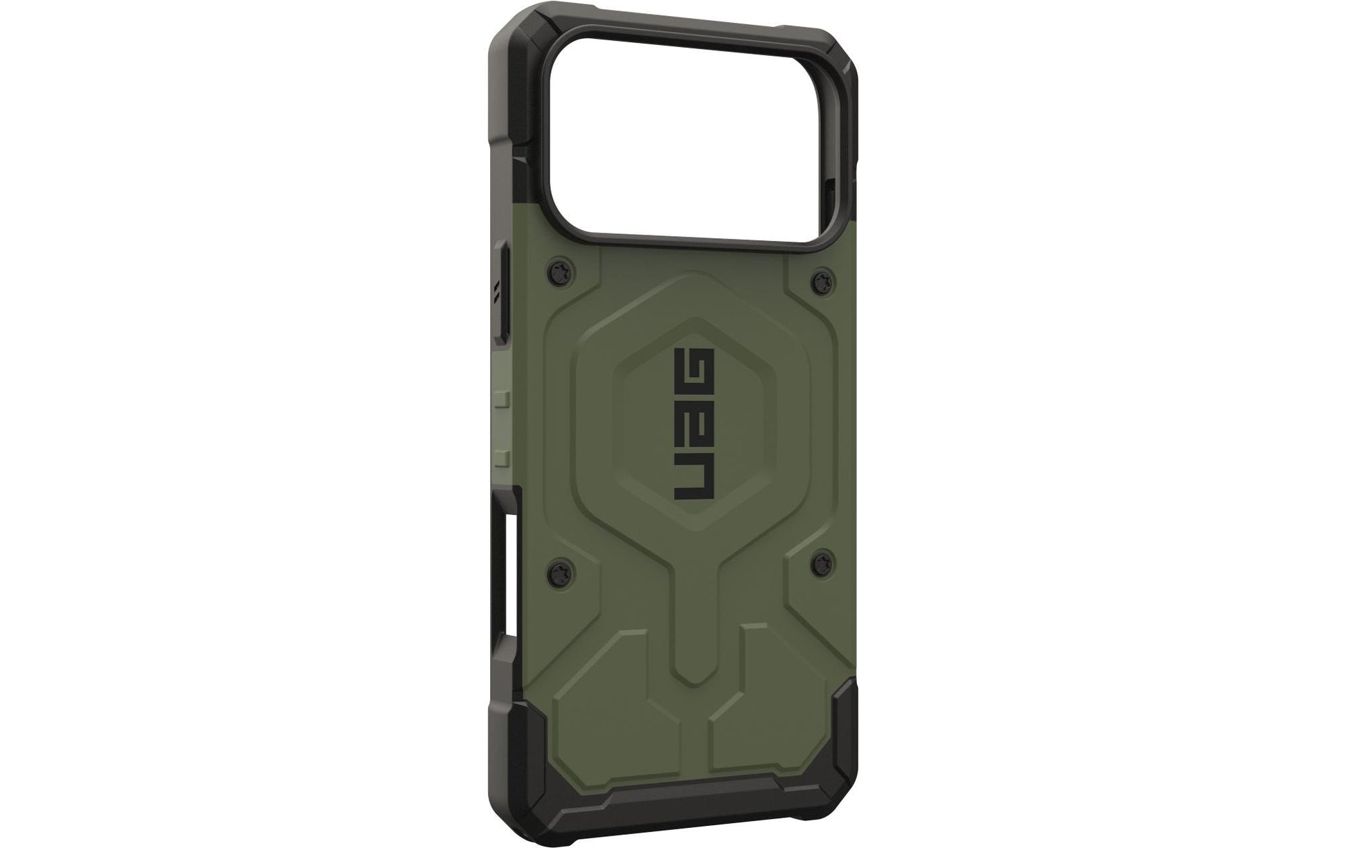 Urban Armor Gear Backcover Pathfinder – für Apple iPhone 17 Pro Max – olivgrün – TPU, MagSafe-kompatibel