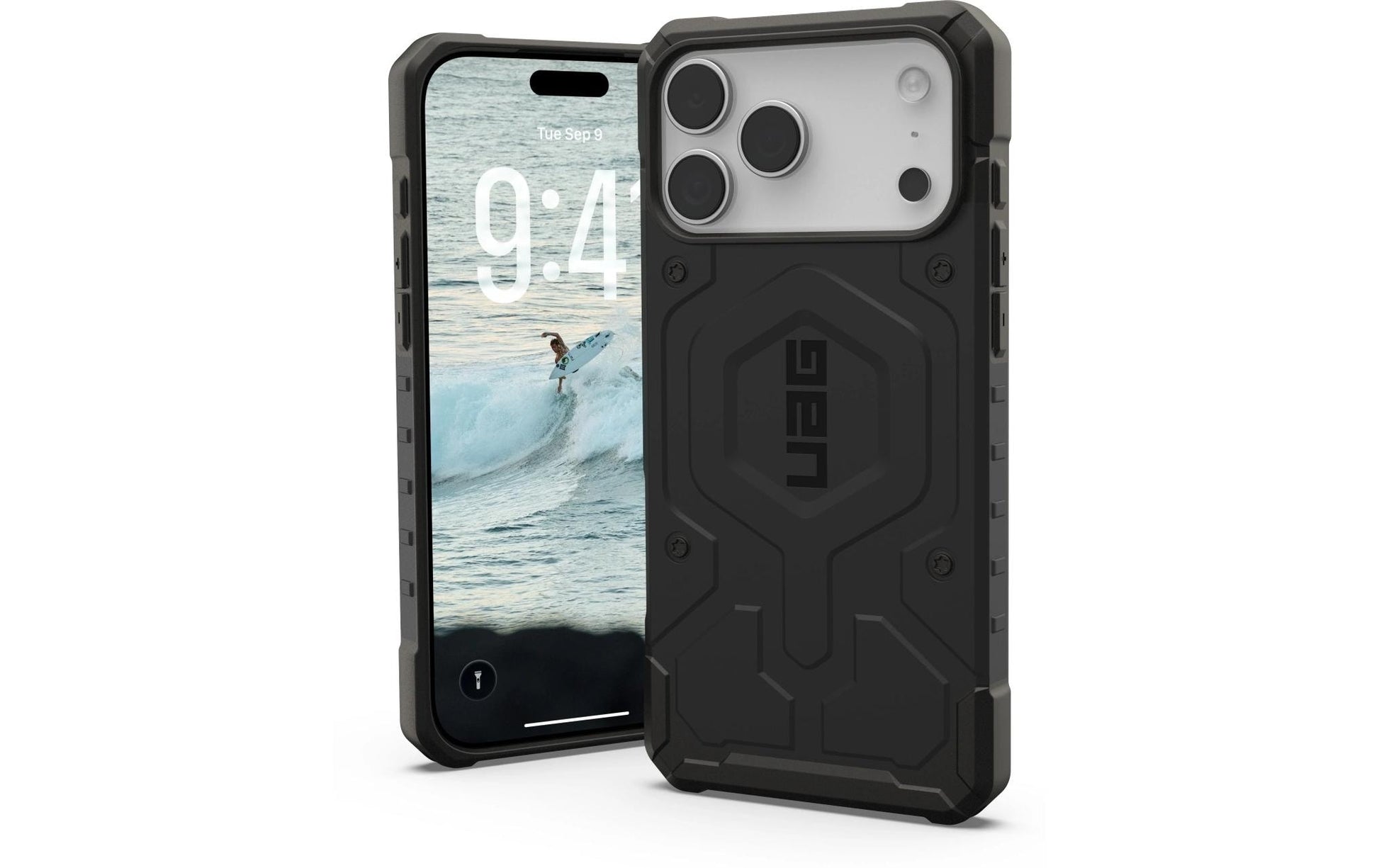 Urban Armor Gear UAG – Pathfinder MS Backcover – für Apple iPhone 17 Pro Max – schwarz – TPU