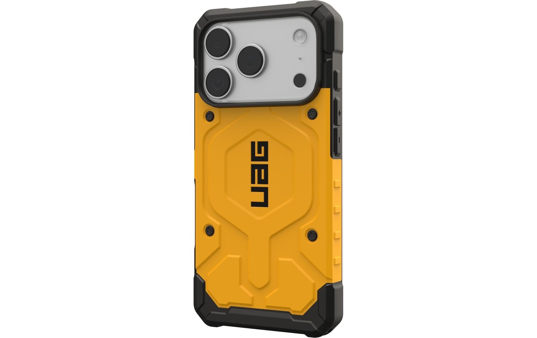 Urban Armor Gear UAG – Pathfinder MS Pro Backcover – für Apple iPhone 17 Pro – Heritage Gelb – MagSafe-kompatibel