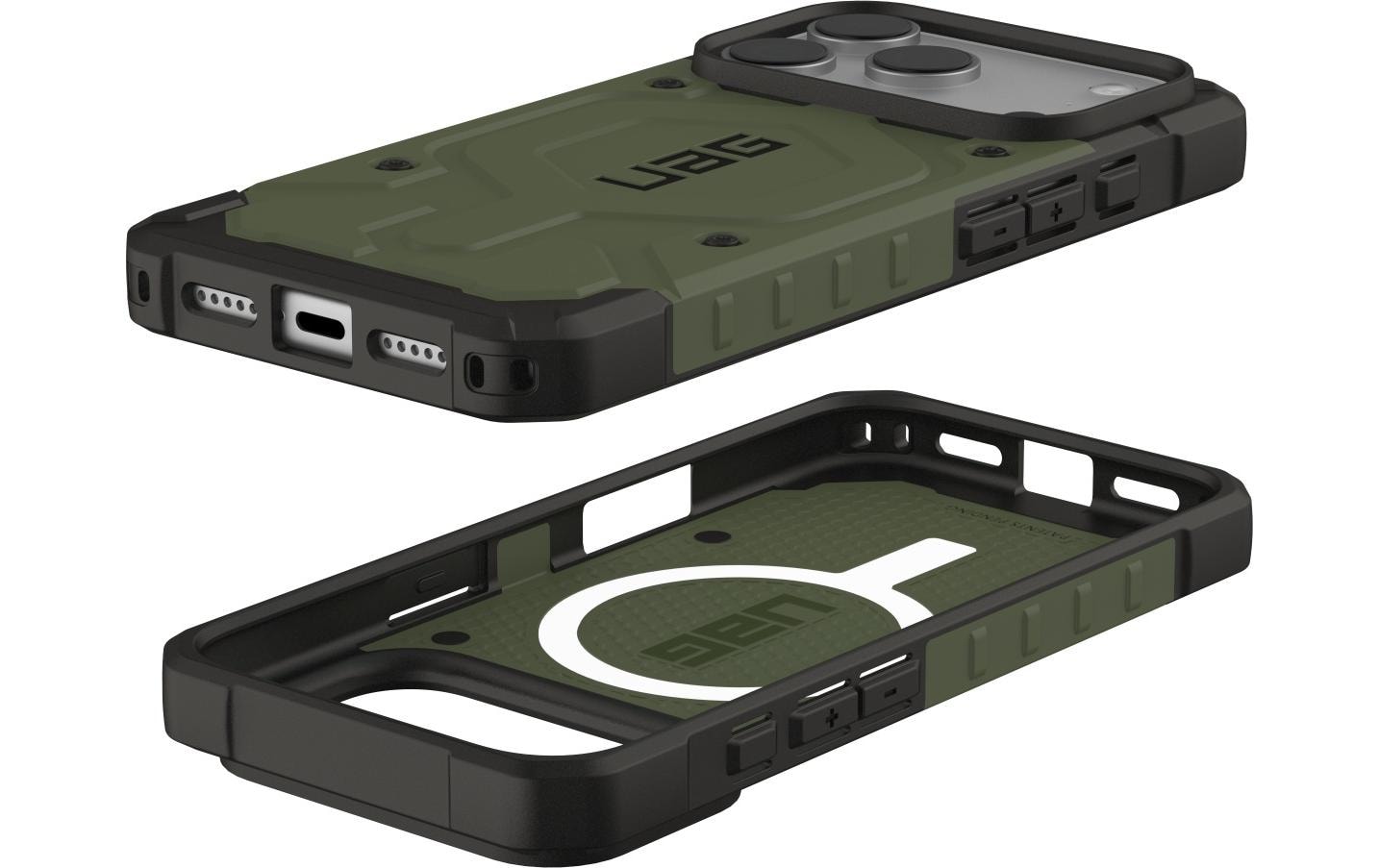 Urban Armor Gear UAG – Pathfinder MS Pro Backcover – für Apple iPhone 17 Pro – olivgrün – TPU