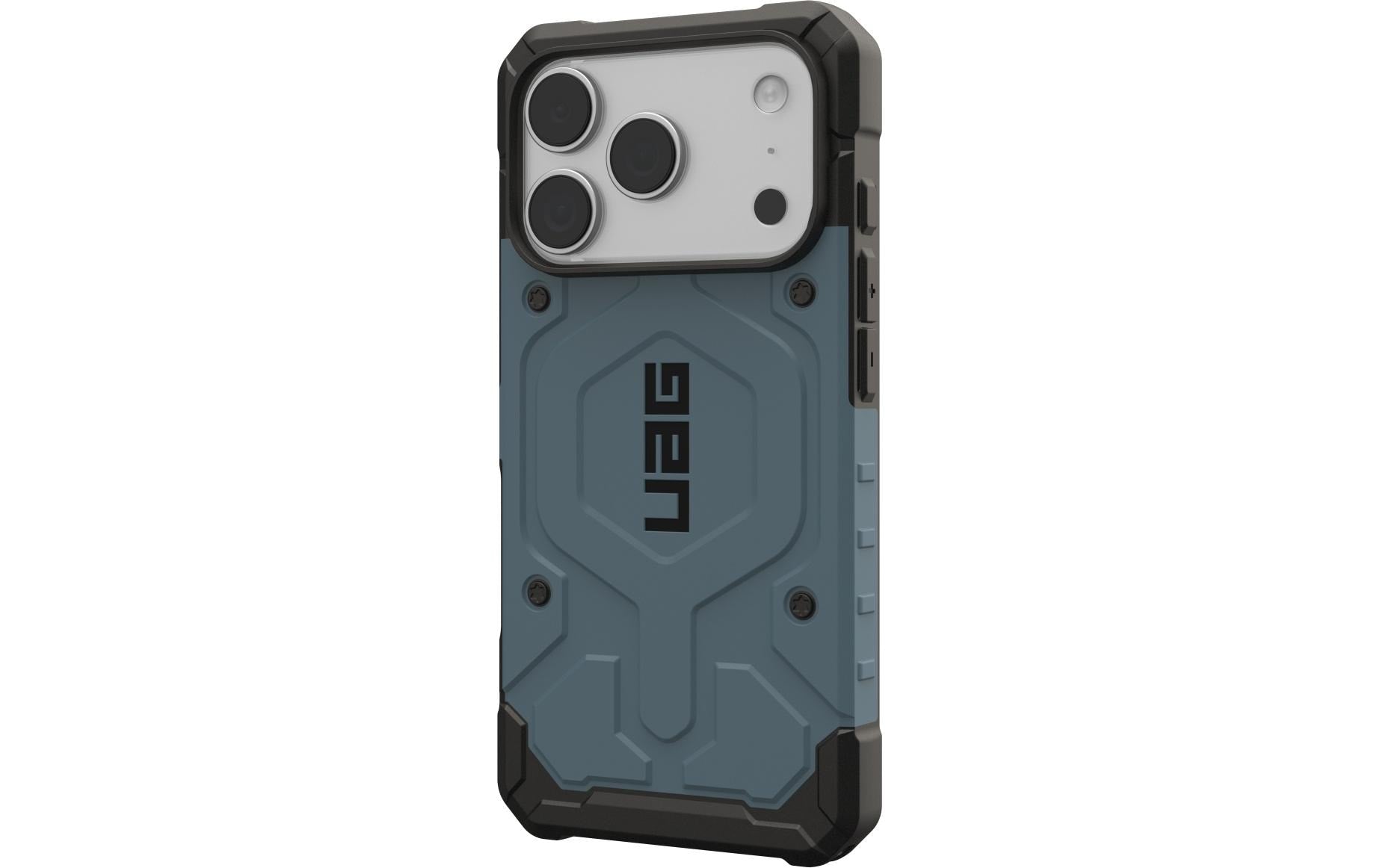 Urban Armor Gear Backcover – für Apple iPhone 17 Pro – grau – TPU, MagSafe-kompatibel