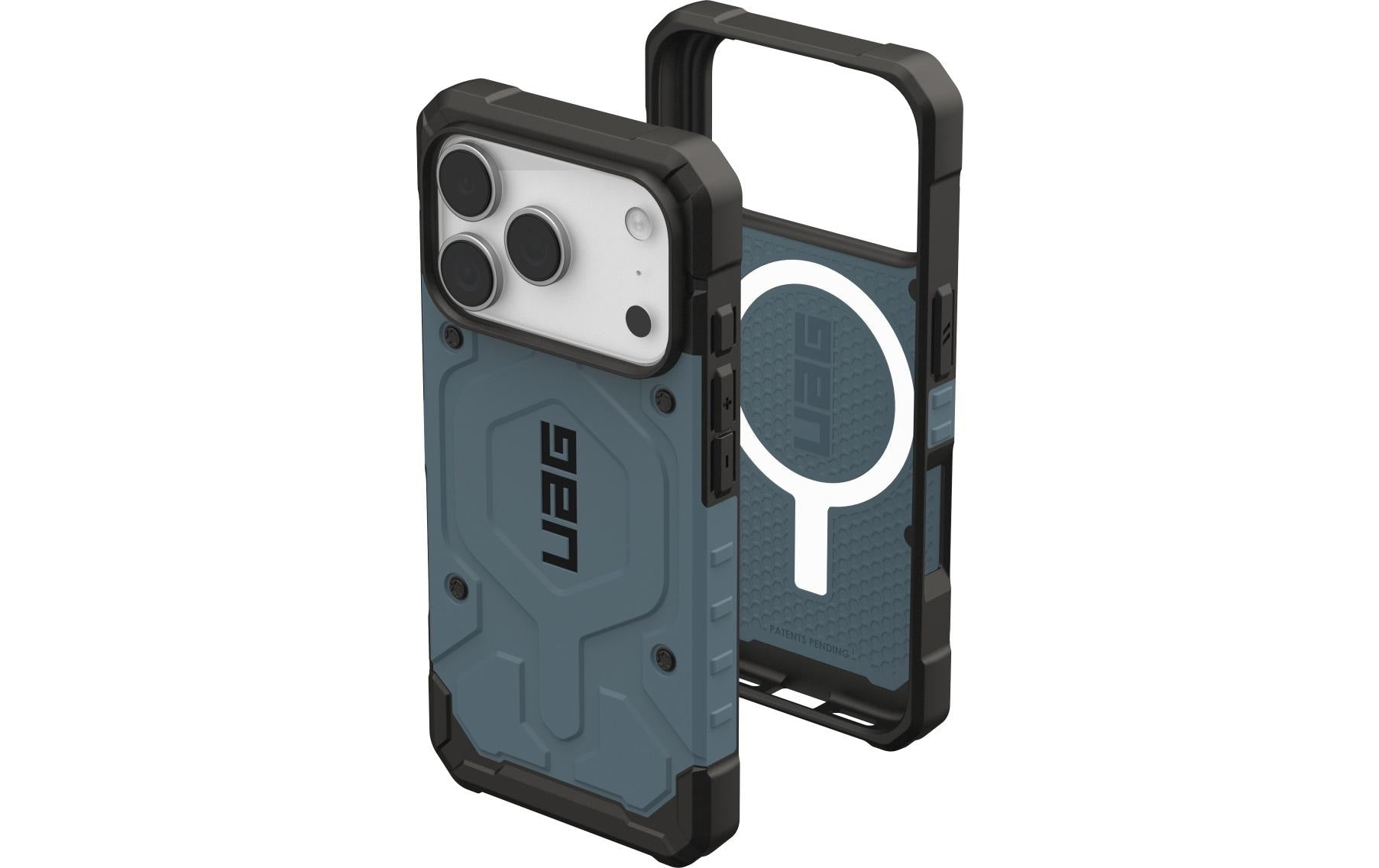 Urban Armor Gear Backcover – für Apple iPhone 17 Pro – grau – TPU, MagSafe-kompatibel