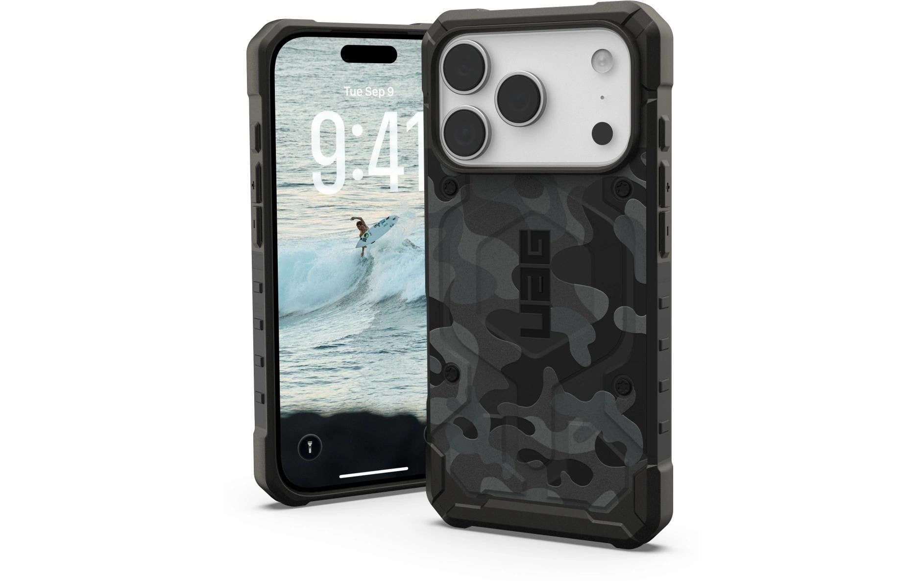 Urban Armor Gear UAG – Pathfinder SE Backcover – für Apple iPhone 17 Pro – Midnight Camo