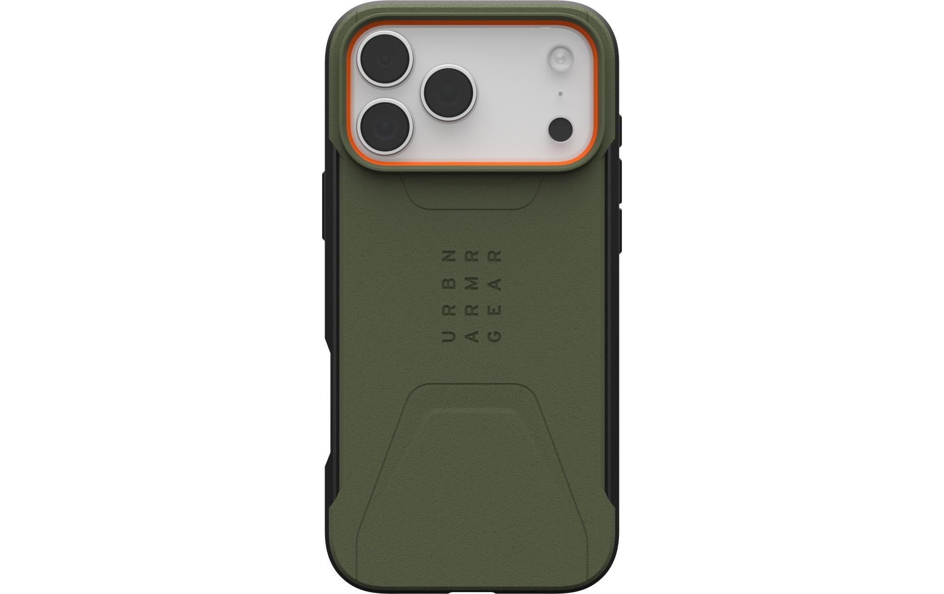Urban Armor Gear Backcover Civilian MS – für Apple iPhone 17 Pro Max – grün – PC