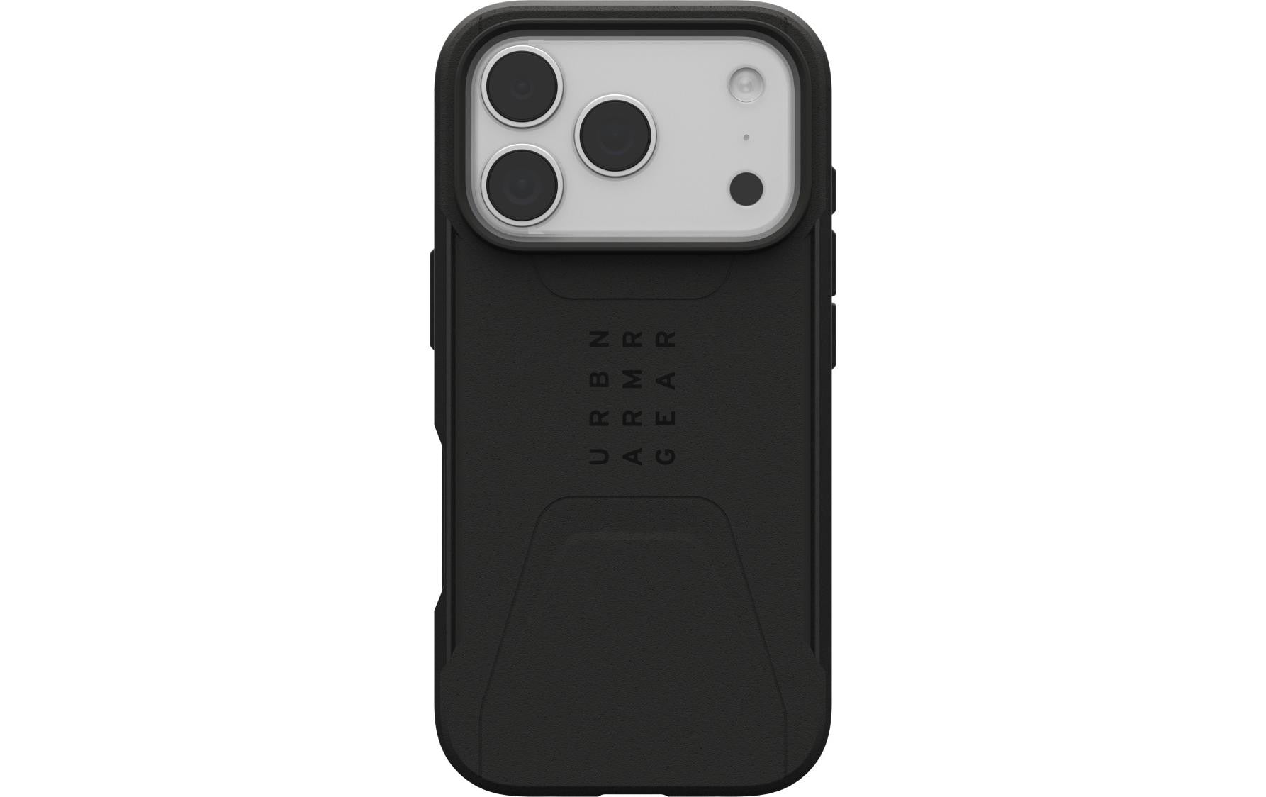Urban Armor Gear UAG – Backcover Civilian MS Pro – für Apple iPhone 17 Pro – schwarz – PC – MagSafe-kompatibel