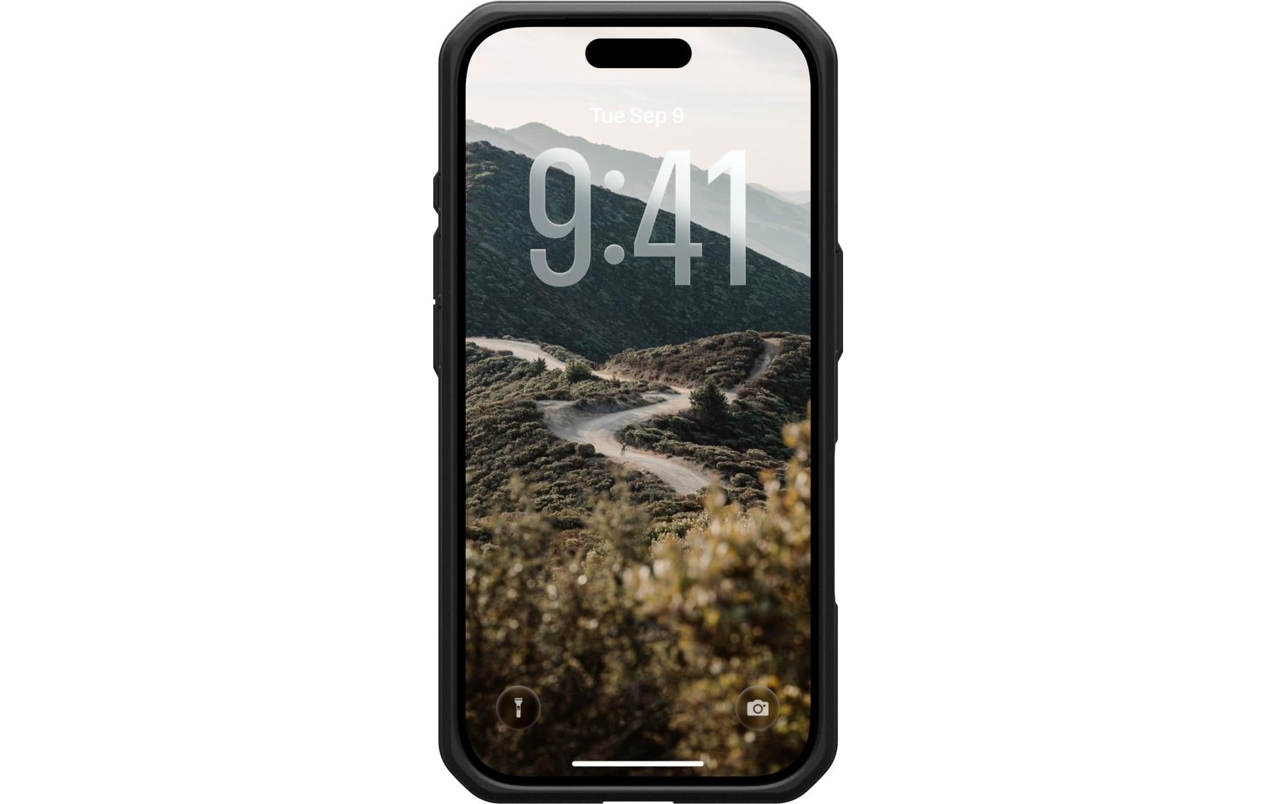 Urban Armor Gear Backcover Civilian LT MS Pro – für Apple iPhone 17 Pro – schwarz – TPU – MagSafe-kompatibel
