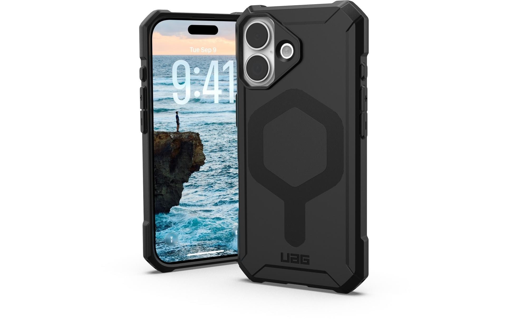 Urban Armor Gear UAG – Essential Armor MS Backcover – für Apple iPhone 17 – schwarz