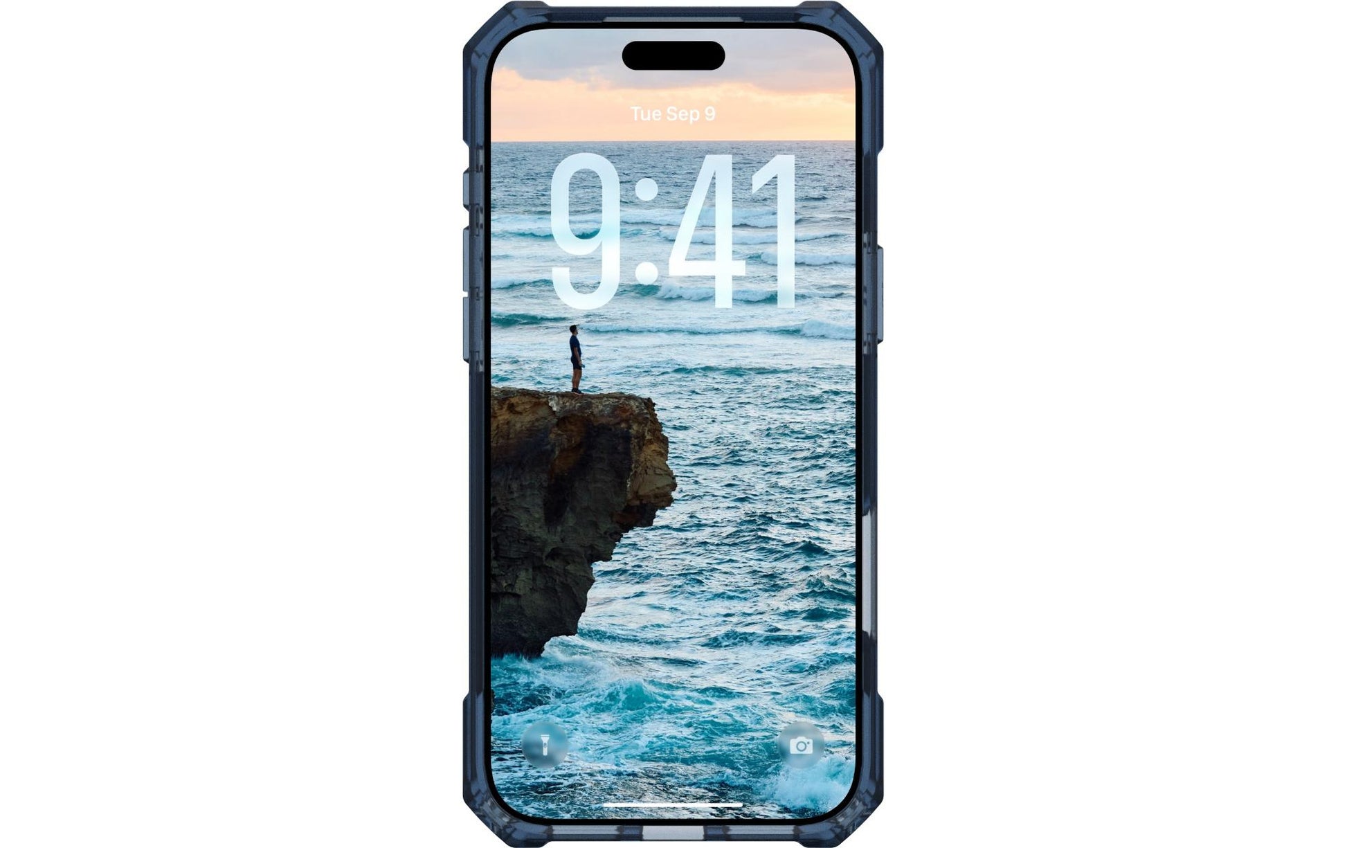 Urban Armor Gear Backcover – für Apple iPhone 17 Pro Max – Wolkenblau – TPU, MagSafe-kompatibel