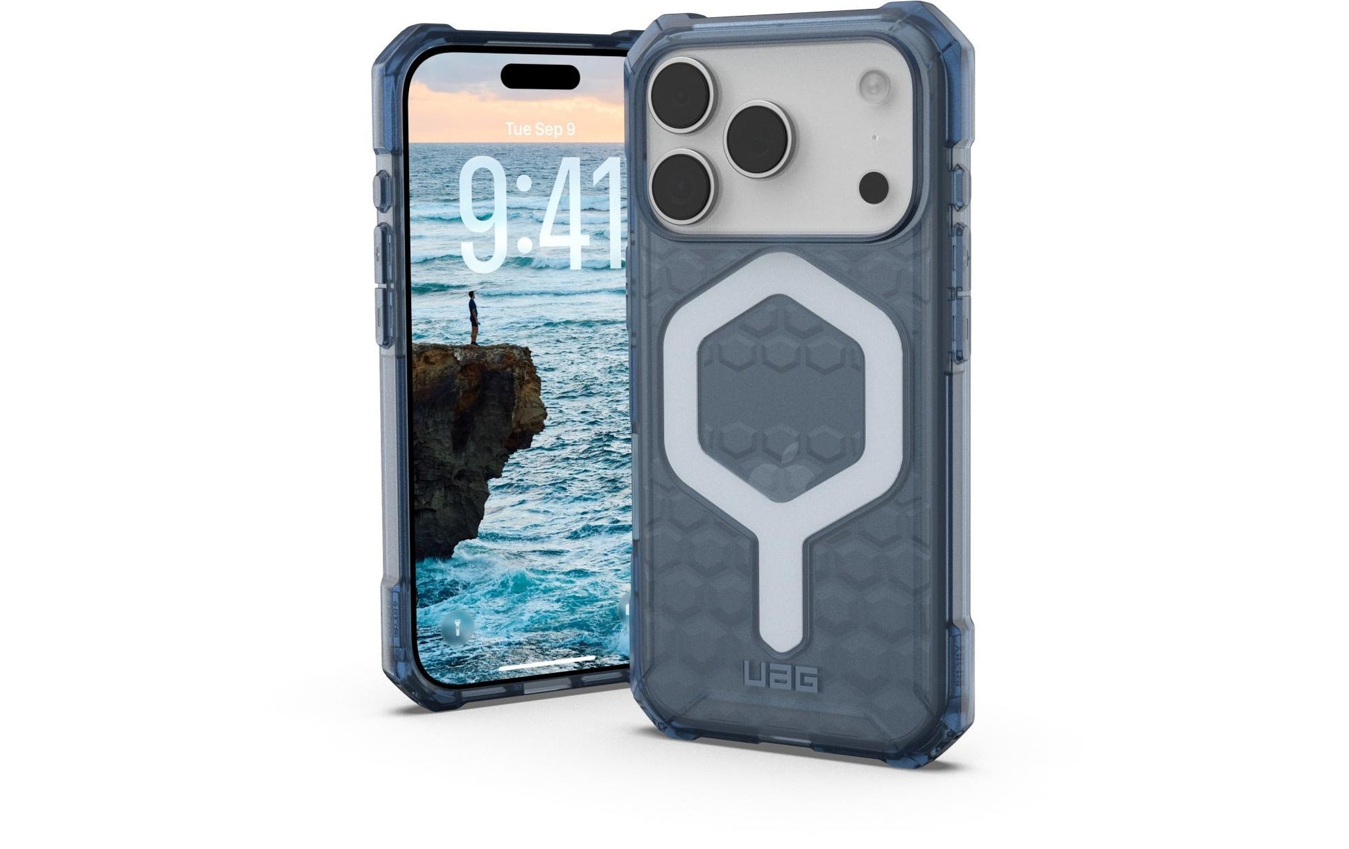Urban Armor Gear UAG – Backcover – für Apple iPhone 17 Pro – blau – TPU, MagSafe-kompatibel