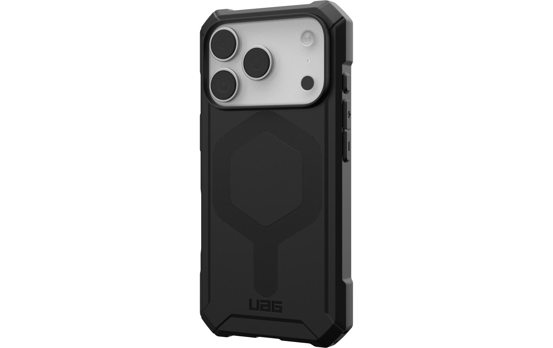 Urban Armor Gear UAG – Essential Armor MS Pro Backcover – für Apple iPhone 17 Pro – schwarz