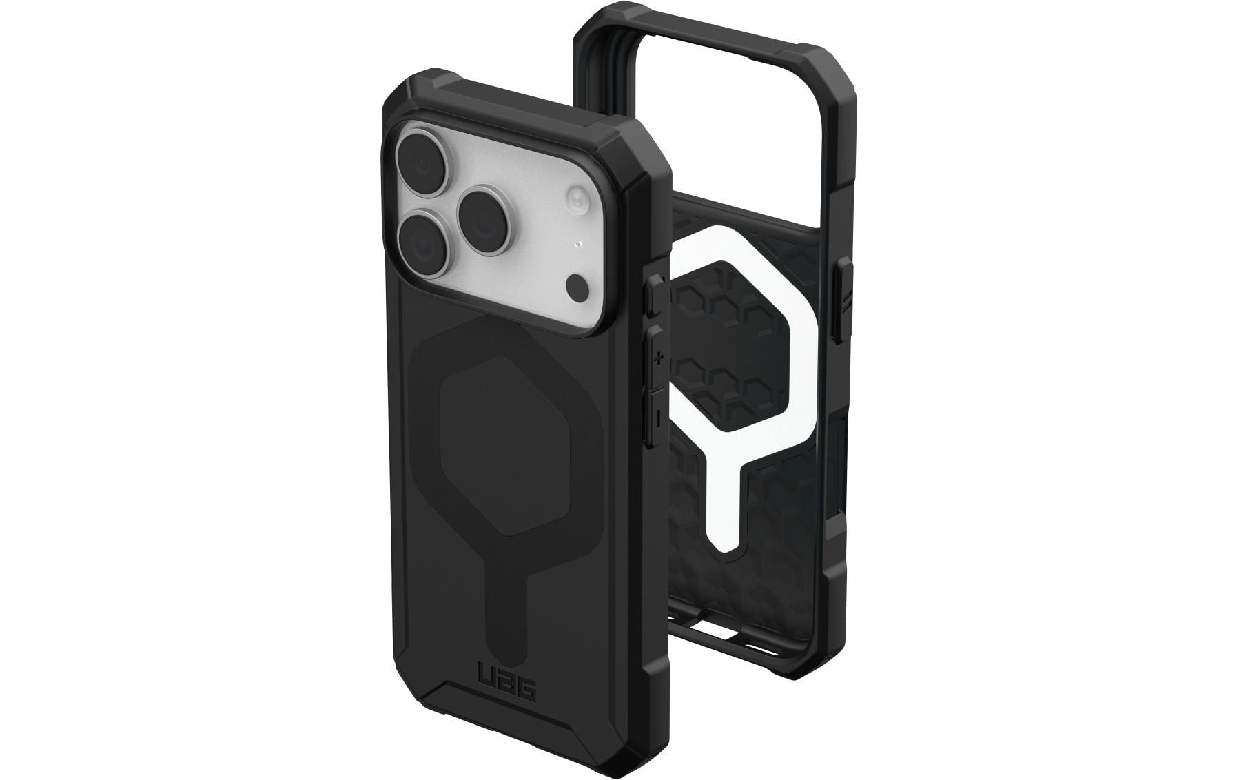Urban Armor Gear UAG – Essential Armor MS Pro Backcover – für Apple iPhone 17 Pro – schwarz