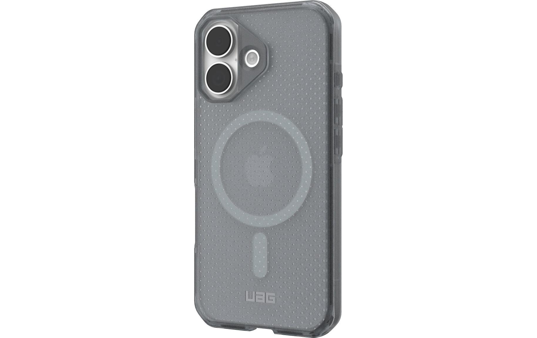 Urban Armor Gear UAG – Backcover Dot MS – für Apple iPhone 17 – grau – TPU, MagSafe-kompatibel