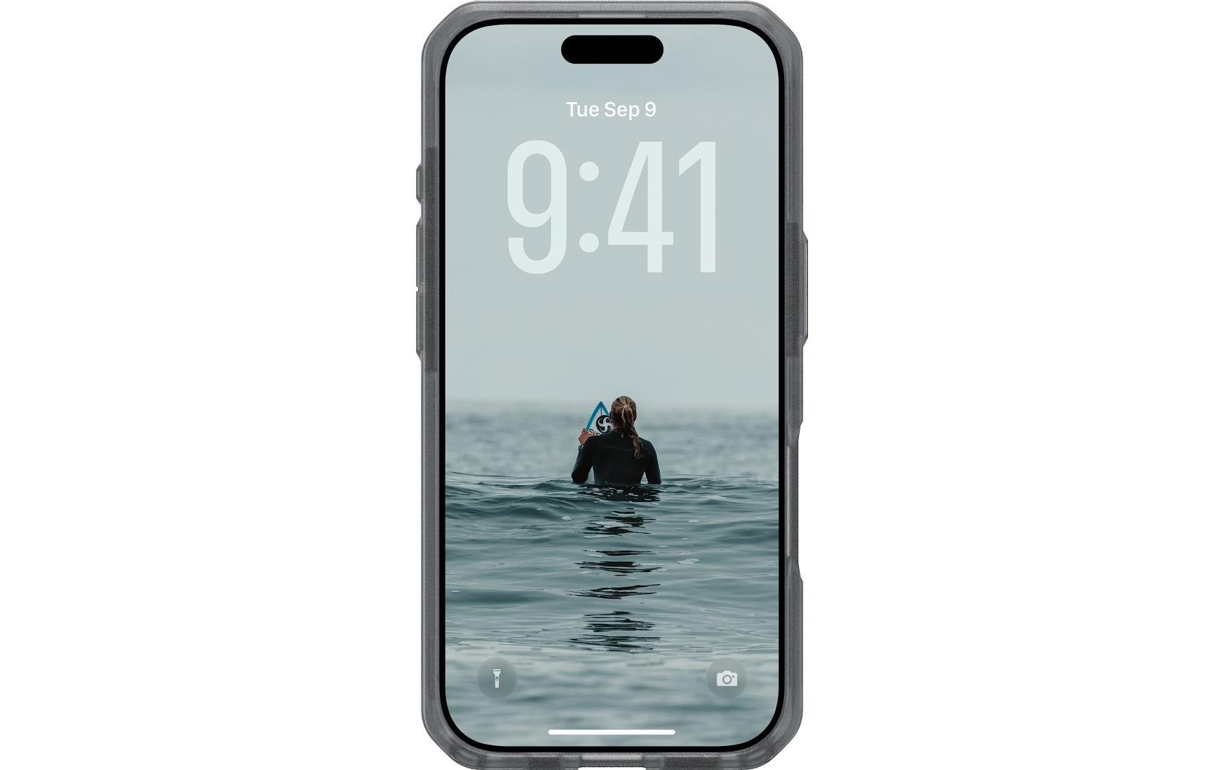 Urban Armor Gear UAG – Backcover Dot MS – für Apple iPhone 17 – grau – TPU, MagSafe-kompatibel