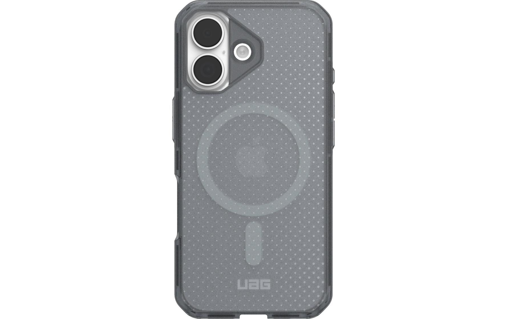 Urban Armor Gear UAG – Backcover Dot MS – für Apple iPhone 17 – grau – TPU, MagSafe-kompatibel