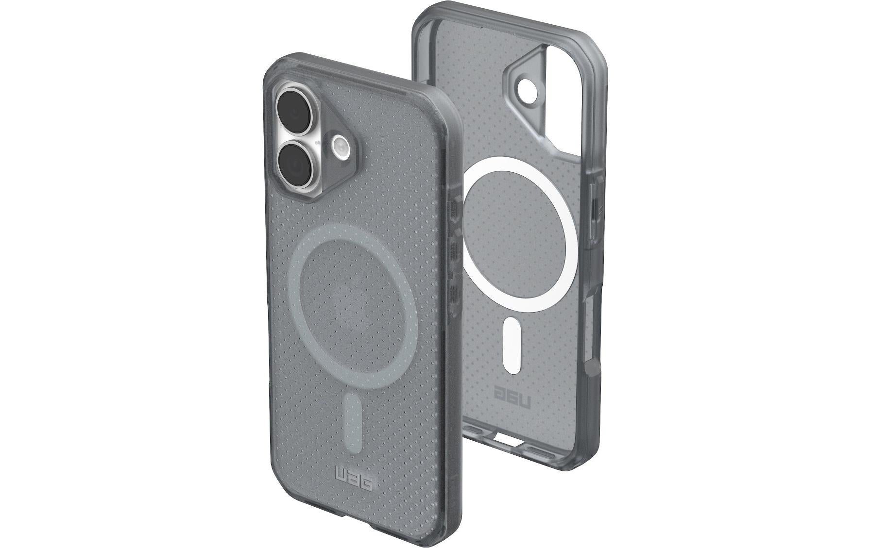 Urban Armor Gear UAG – Backcover Dot MS – für Apple iPhone 17 – grau – TPU, MagSafe-kompatibel