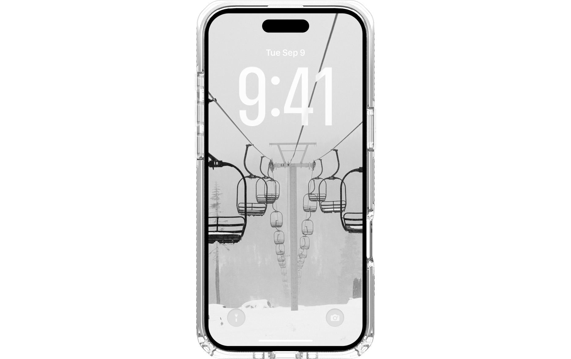 Urban Armor Gear Backcover – für Apple iPhone Air – transparent – MagSafe-kompatibel, sturzsicher (bis 4,8 m)