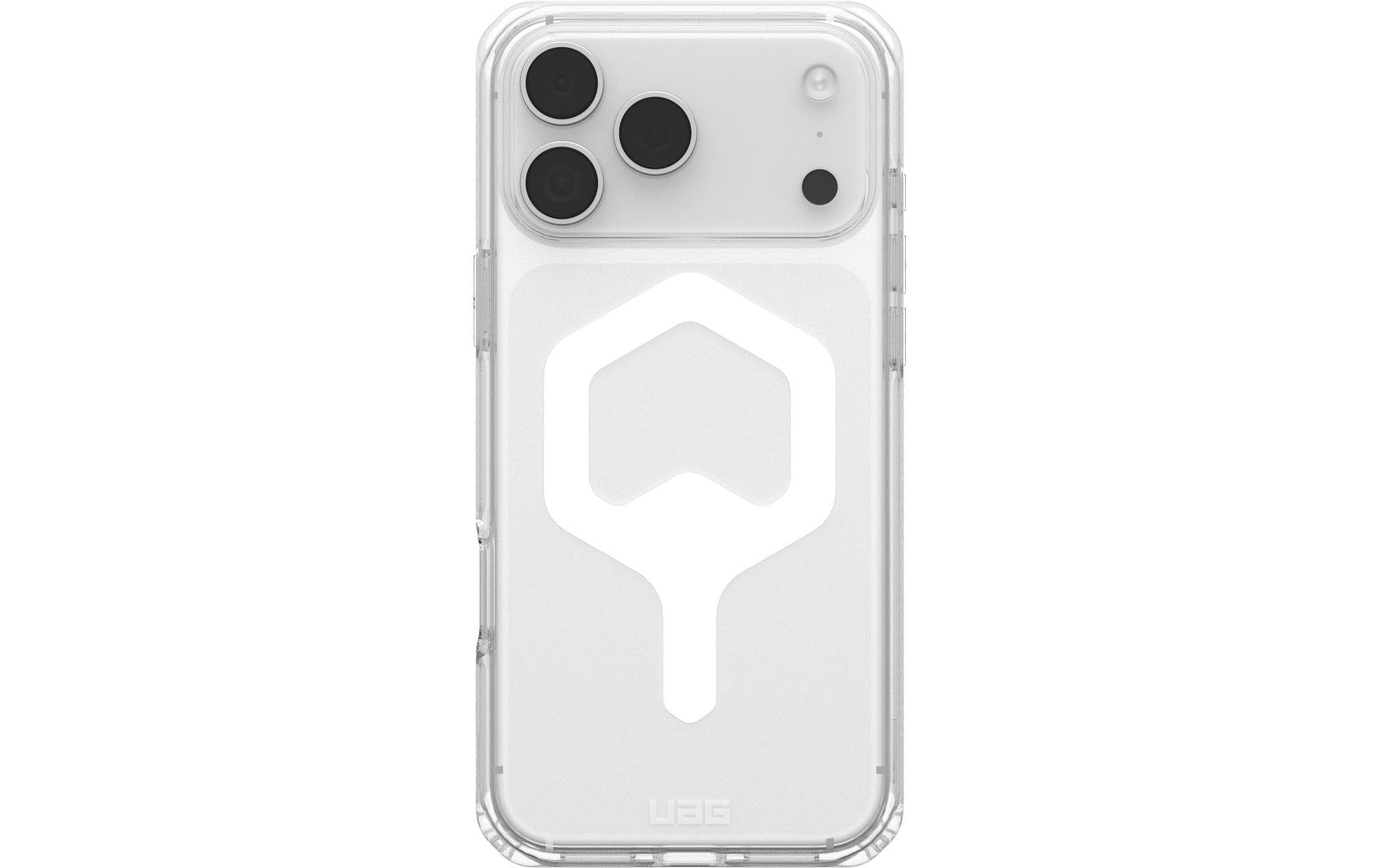 Urban Armor Gear Backcover Plyo – für Apple iPhone 17 Pro Max – Ice/Weiss – TPU/PC – MagSafe-kompatibel