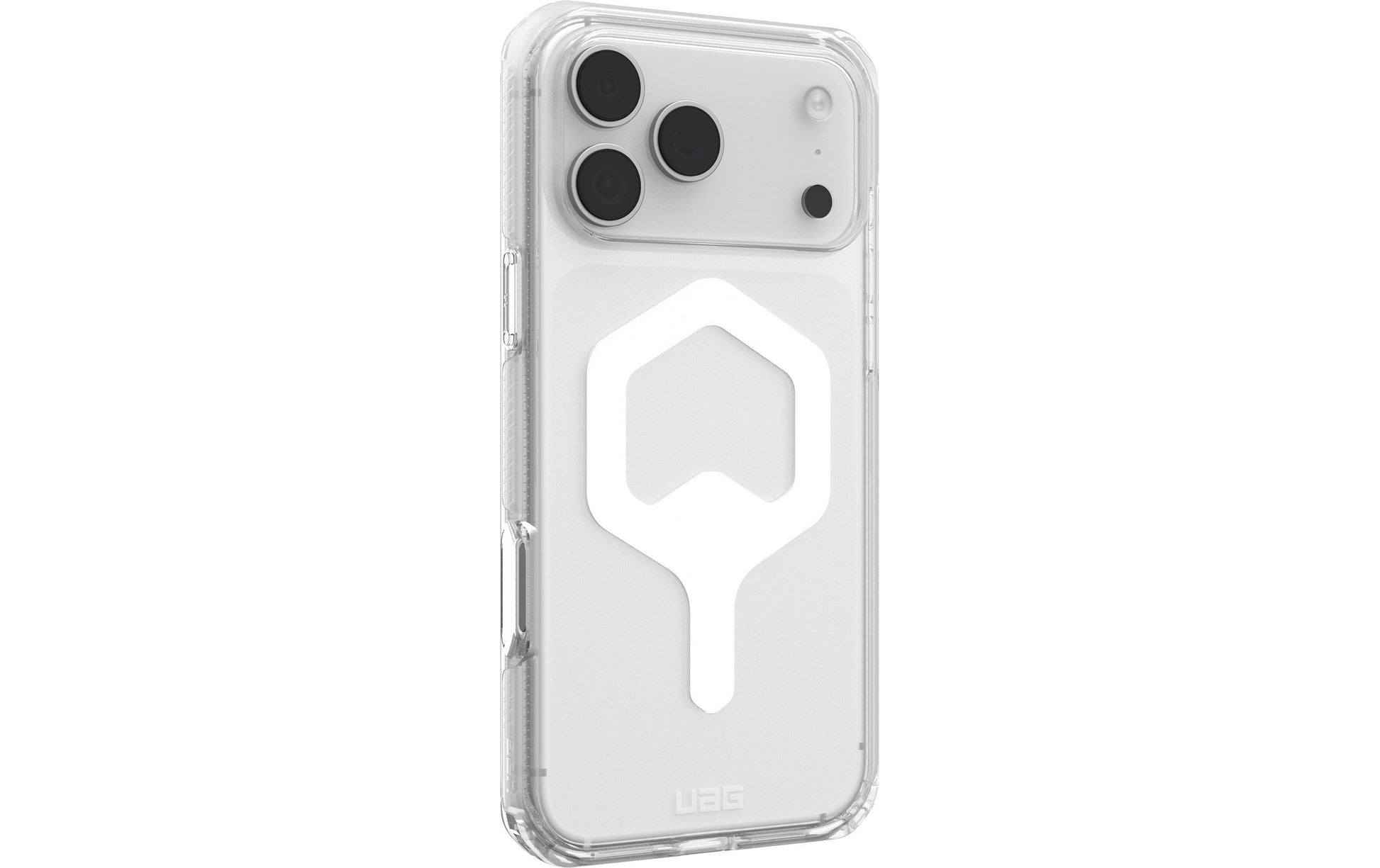 Urban Armor Gear Backcover Plyo – für Apple iPhone 17 Pro Max – Ice/Weiss – TPU/PC – MagSafe-kompatibel