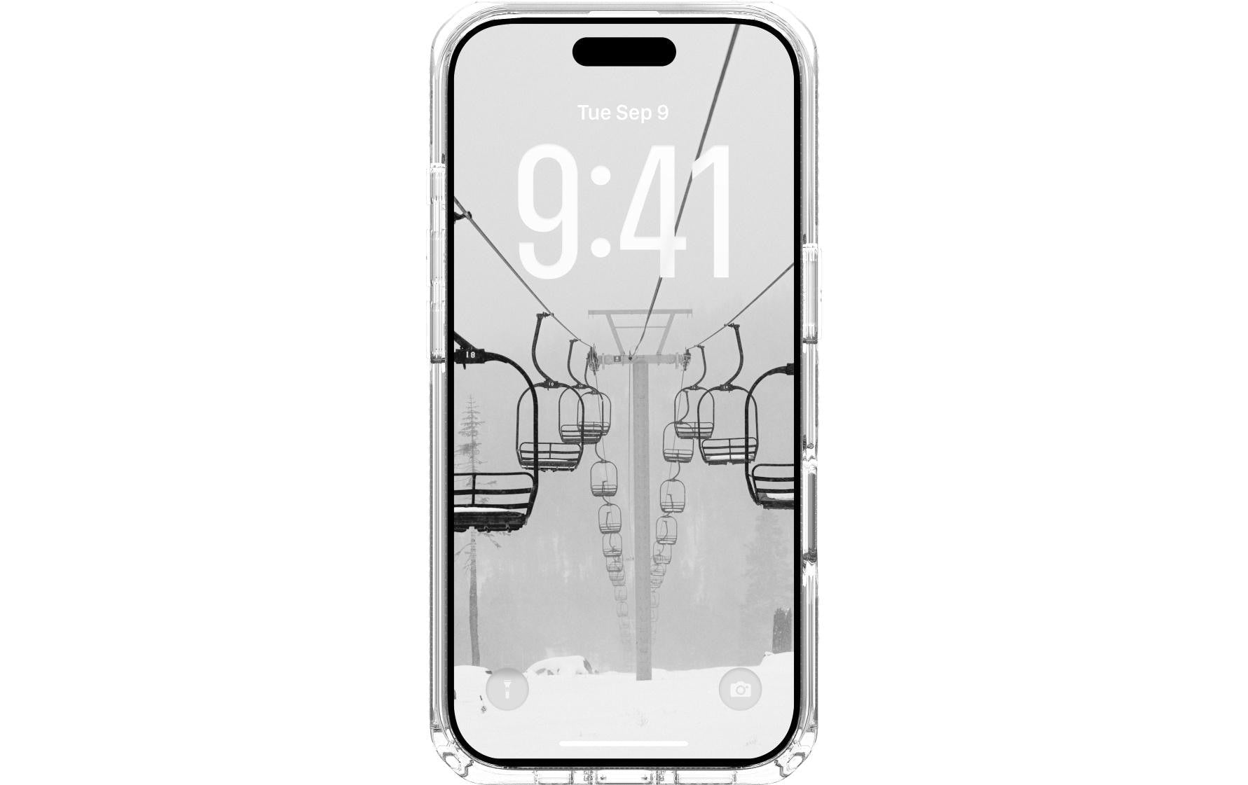 Urban Armor Gear Backcover Plyo MS – für Apple iPhone 17 – transparent/weiss