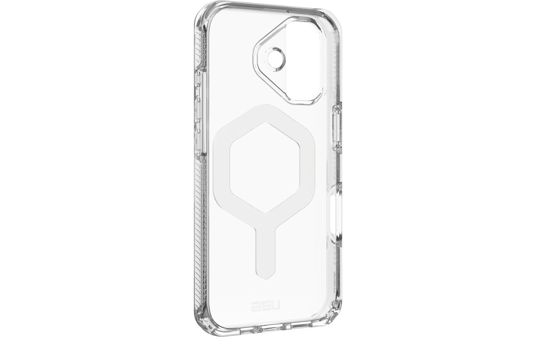 Urban Armor Gear Backcover Plyo MS – für Apple iPhone 17 – transparent/weiss