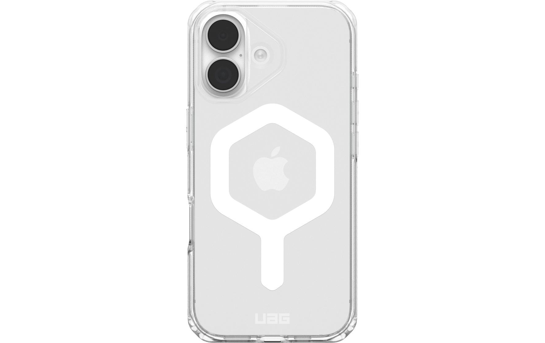 Urban Armor Gear Backcover Plyo MS – für Apple iPhone 17 – transparent/weiss