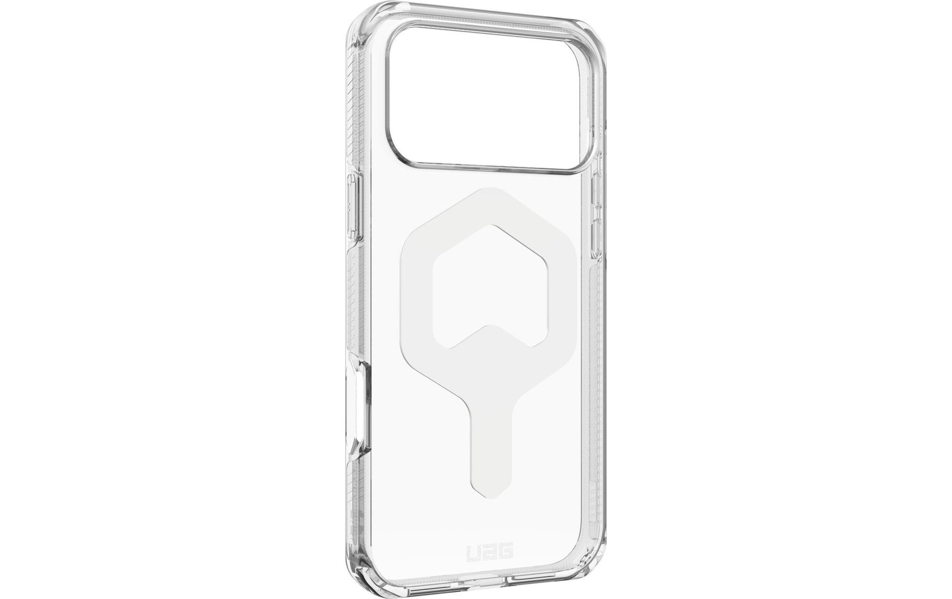 Urban Armor Gear Backcover Plyo – für Apple iPhone 17 Pro Max – Ice/Weiss – TPU/PC – MagSafe-kompatibel