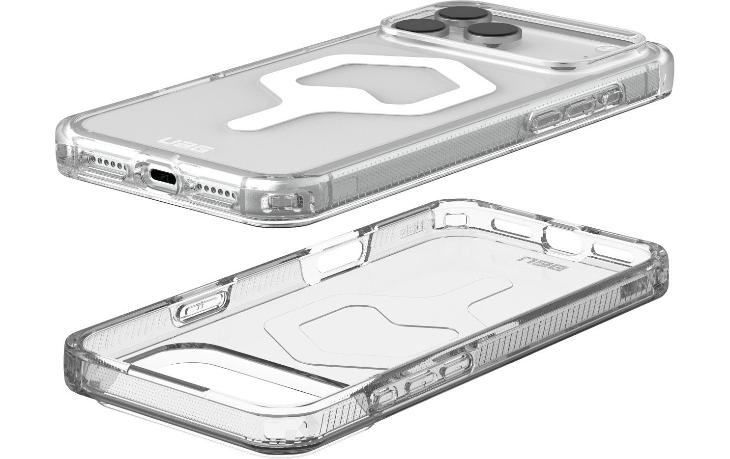 Urban Armor Gear Backcover Plyo – für Apple iPhone 17 Pro Max – Ice/Weiss – TPU/PC – MagSafe-kompatibel